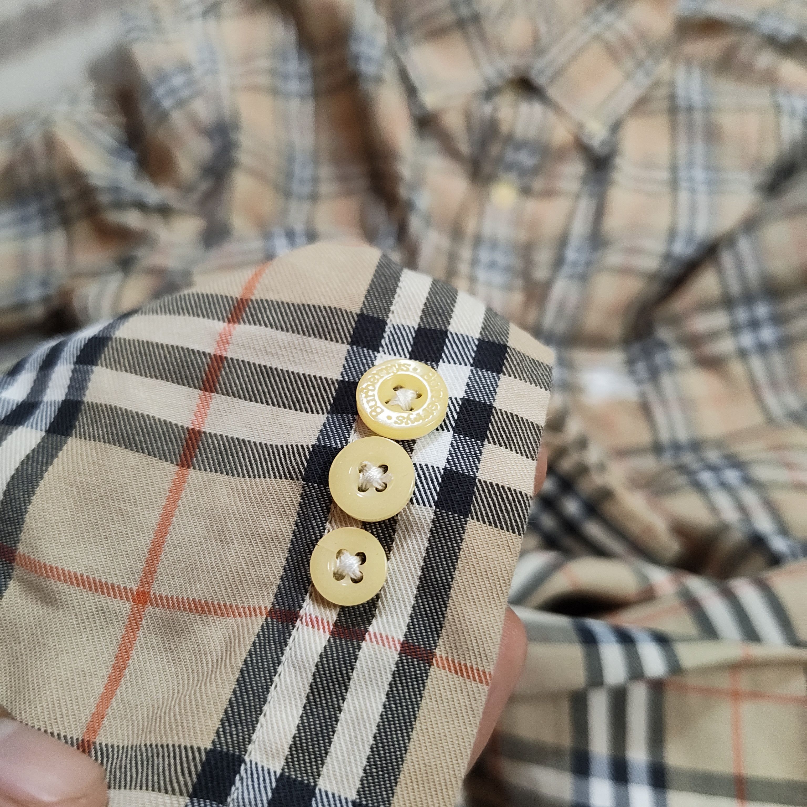 Burberry Vintage 90s BURBERRYS Nova Check Shirt Size US M / EU 48-50 / 2 - 5 Thumbnail