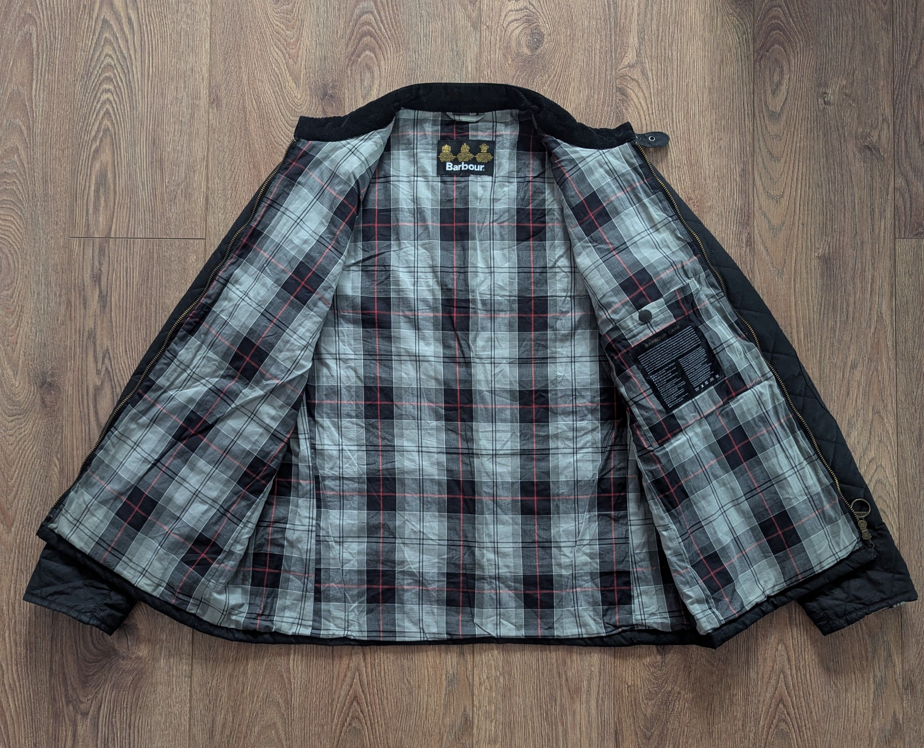 Barbour Barbour SMU Bonner Wax Jacket Size L Black Waxed Cotton Size US L / EU 52-54 / 3 - 12 Thumbnail
