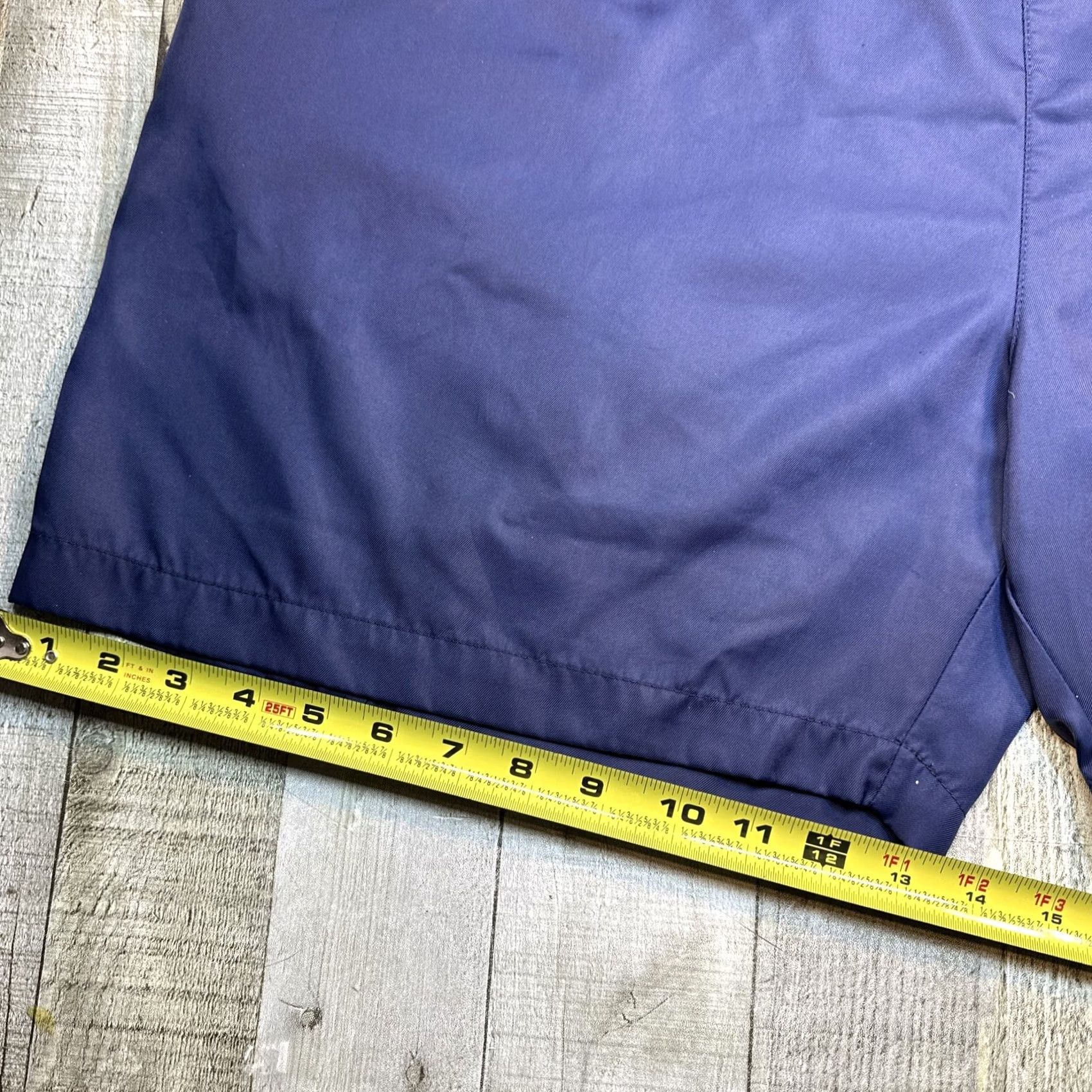 Adidas VINTAGE Adidas Trefoil Soccer Nylon Shorts Men L Blue Athletic 90s Retro Size US 33 - 6 Thumbnail