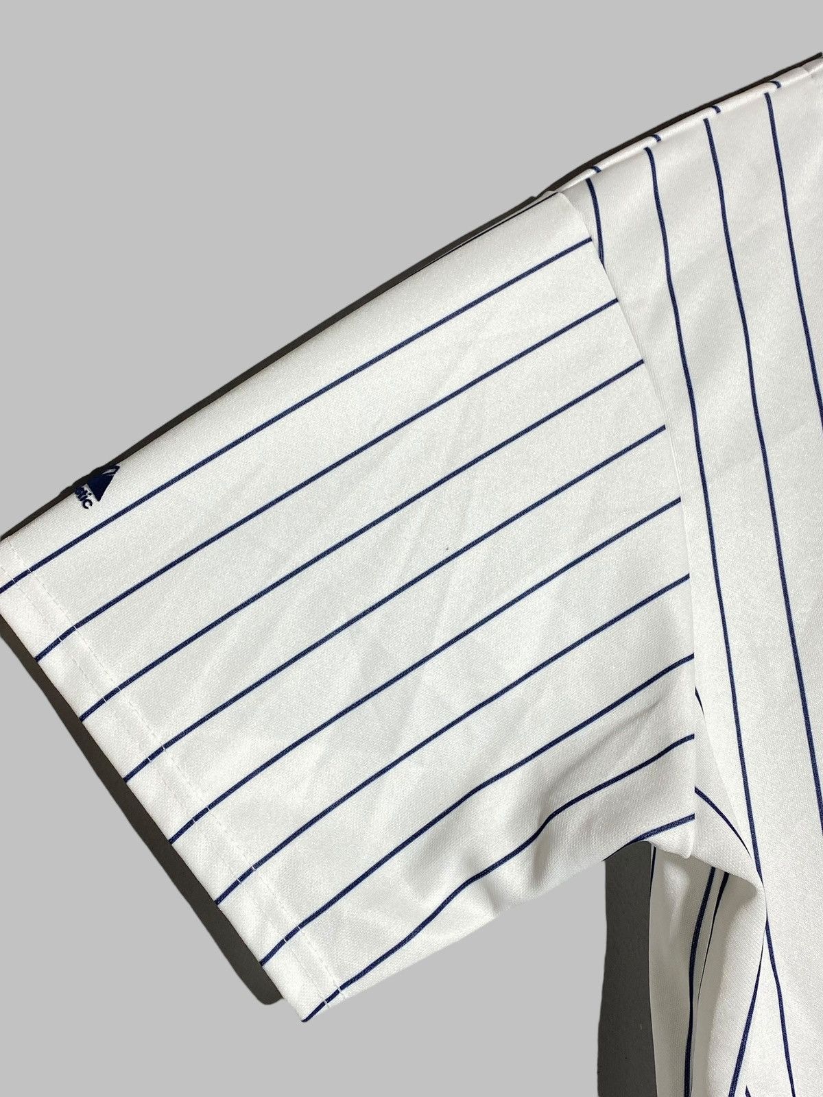 MLB 🔥 VINTAGE MLB NY YANKEES ELLSBURY JERSEY STRIPED ICONIC Size US M / EU 48-50 / 2 - 4 Thumbnail