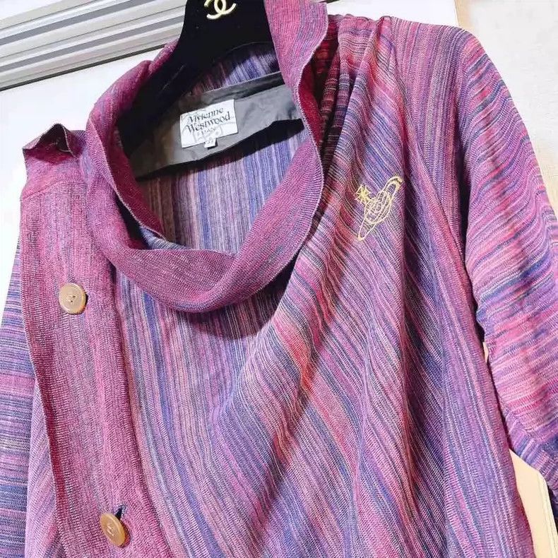 Vivienne Westwood Vivienne Westwood size44 Midsize deformed vortex jacket Size M / US 6-8 / IT 42-44 - 4 Thumbnail