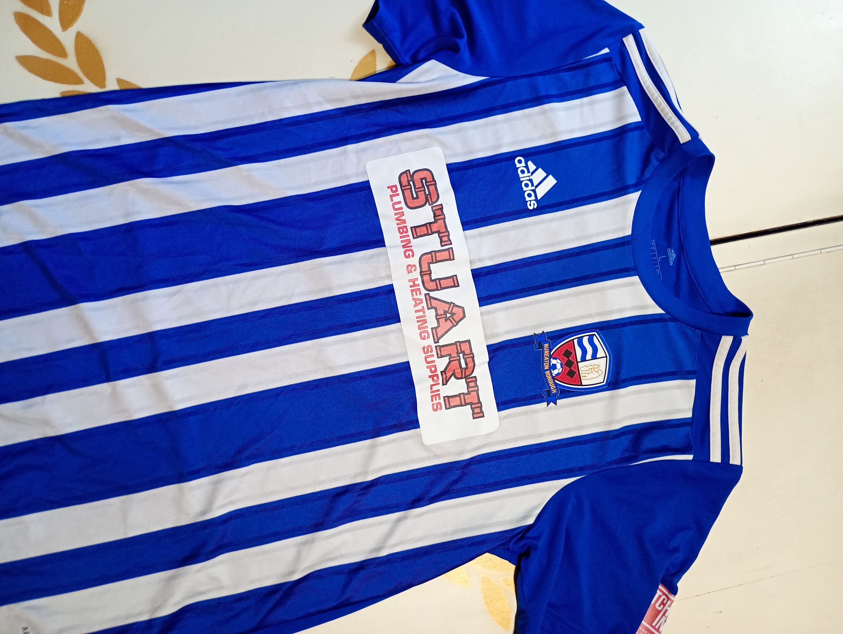 Adidas Adidas Nuneaton Borough FC Home Jersey №10 2023=2024 Size US L / EU 52-54 / 3 - 5 Thumbnail