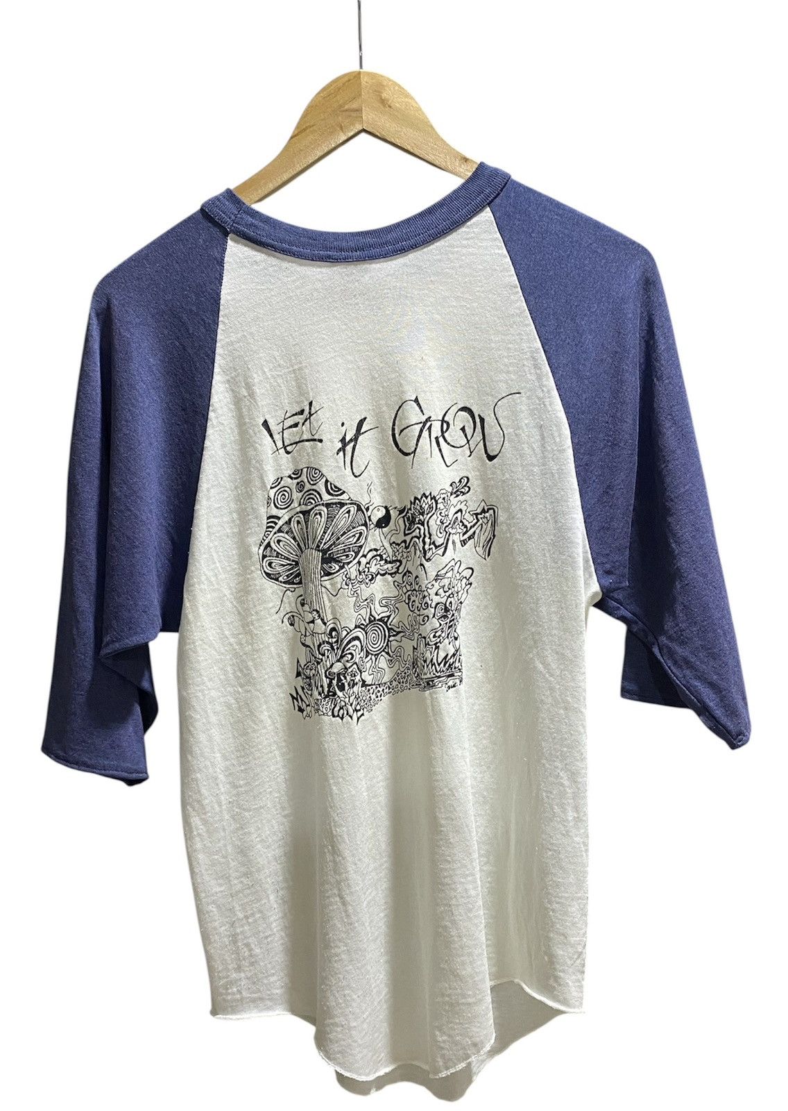 Grateful Dead Vintage 80s Grateful Dead Band Raglan Sleeve T-shirt Size US S / EU 44-46 / 1 - 2 Thumbnail