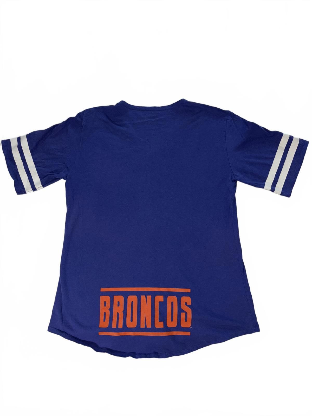 47 Boise State Broncos Women's Button-Up Tee - Blue Size M / US 6-8 / IT 42-44 - 3 Thumbnail