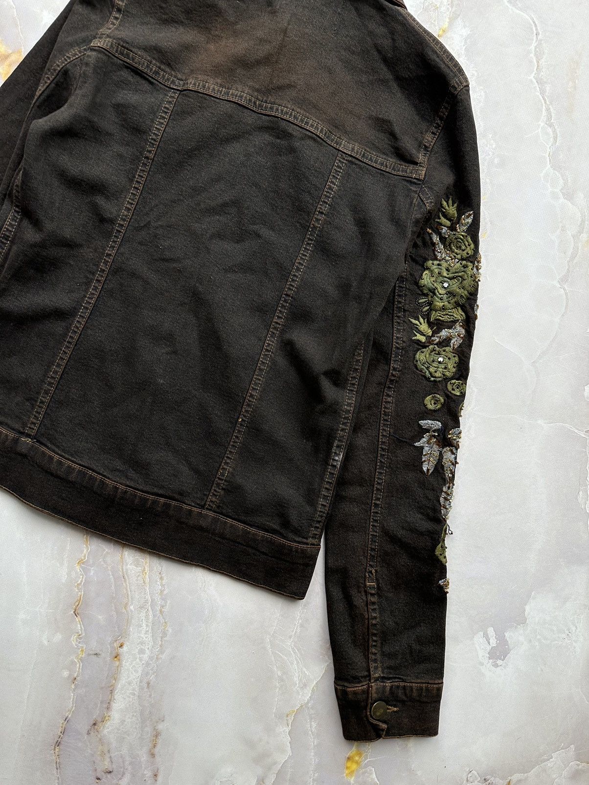 Japanese Brand Vintage Denim Jacket Size S / US 4 / IT 40 - 9 Thumbnail