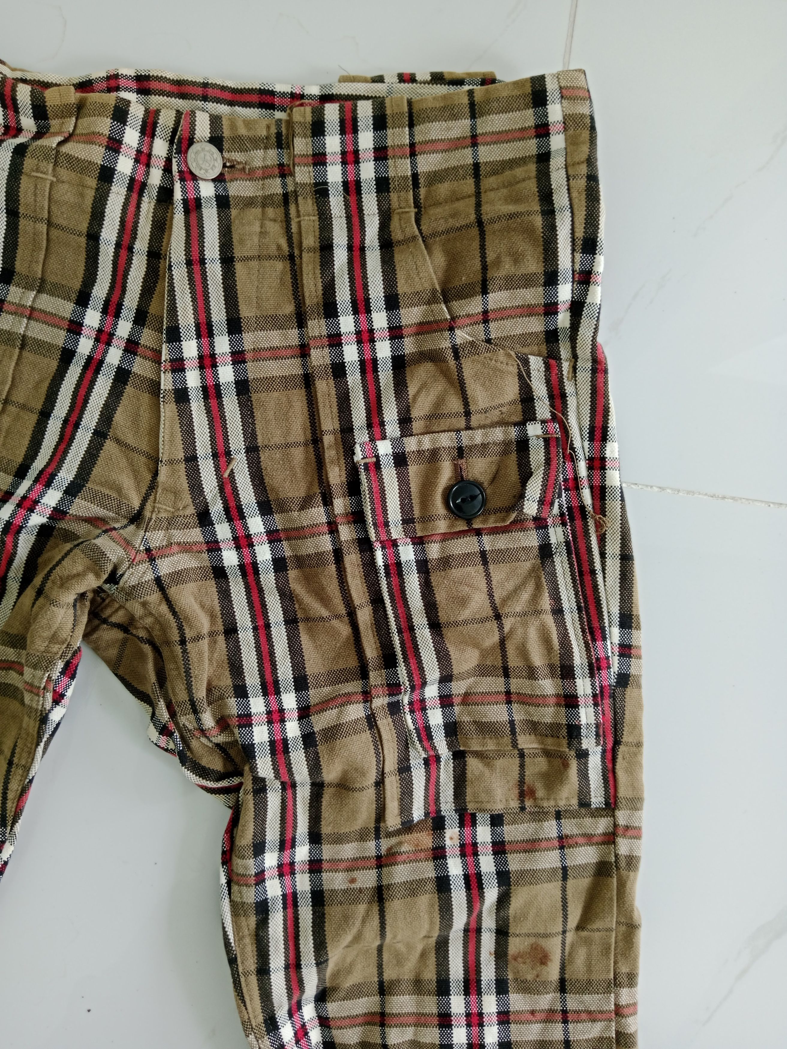 If Six Was Nine × Japanese Brand Vintage Bambino Checkered Bushpants Japanese Brand Size US 29 - 5 Thumbnail