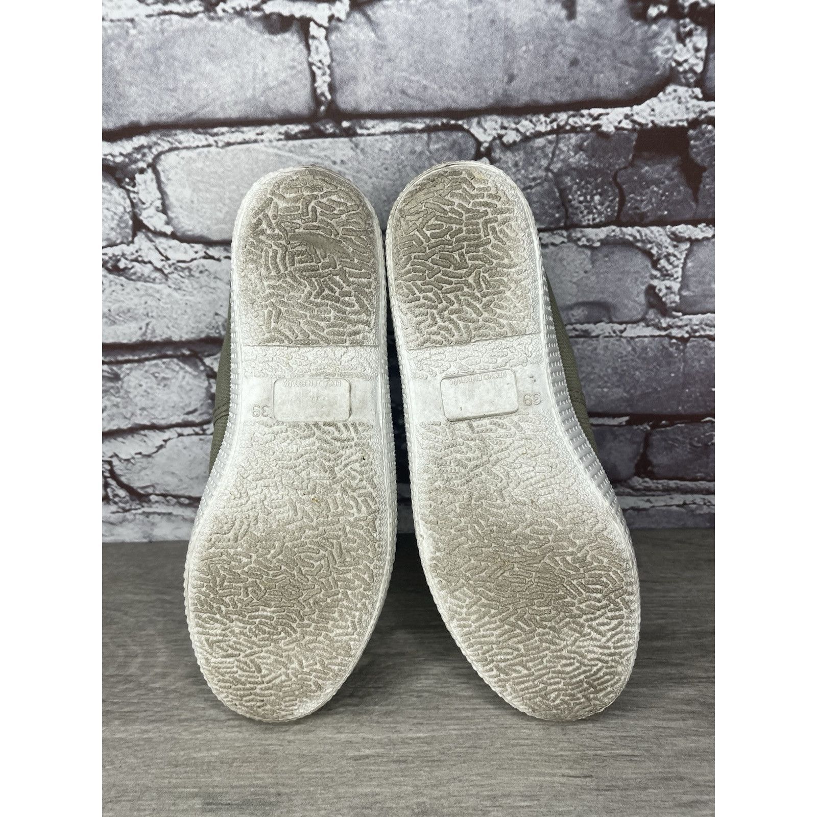 Sonoma Potoma Green Canvas Fabric Slip On Casual Sneakers Shoes Wom Size US 8.5 / IT 38.5 - 6 Thumbnail