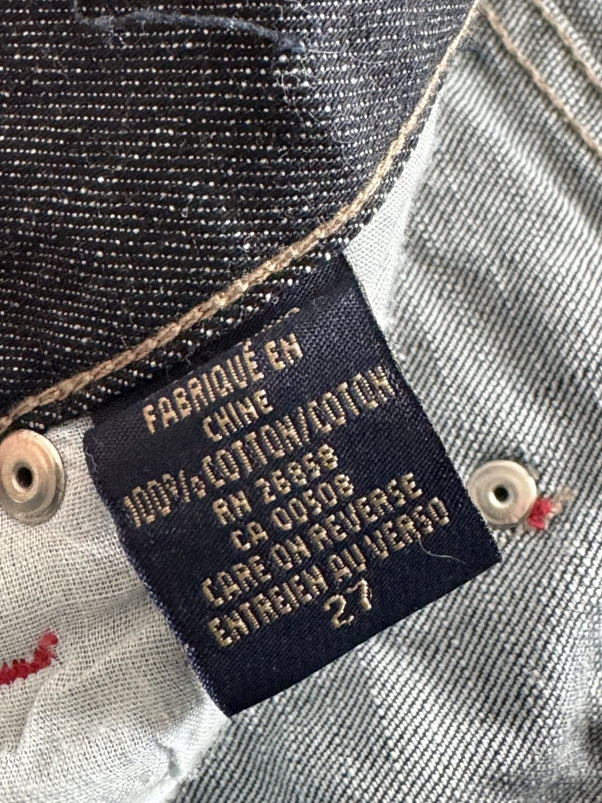 Marithe + Francois Girbaud Marithe Francois Girbaud Denim Jeans Size 30" / US 8 / IT 44 - 7 Thumbnail