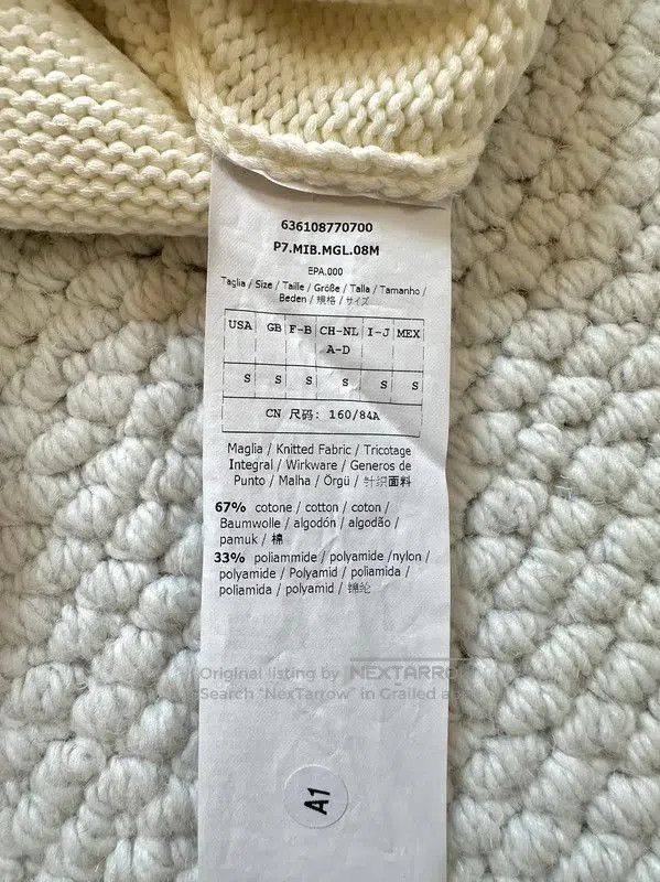 Max Mara MaxMara Colorblocked Cotton-Blend Sweater . Size S / US 4 / IT 40 - 7 Thumbnail