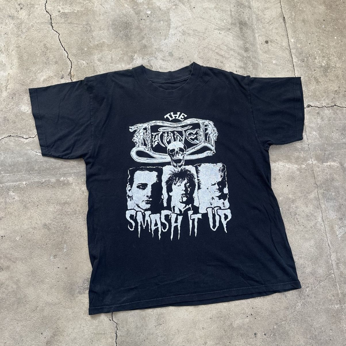 Vintage VINTAGE THE DAMNED SMASH IT UP T SHIRT Size US M / EU 48-50 / 2 - 2 Thumbnail