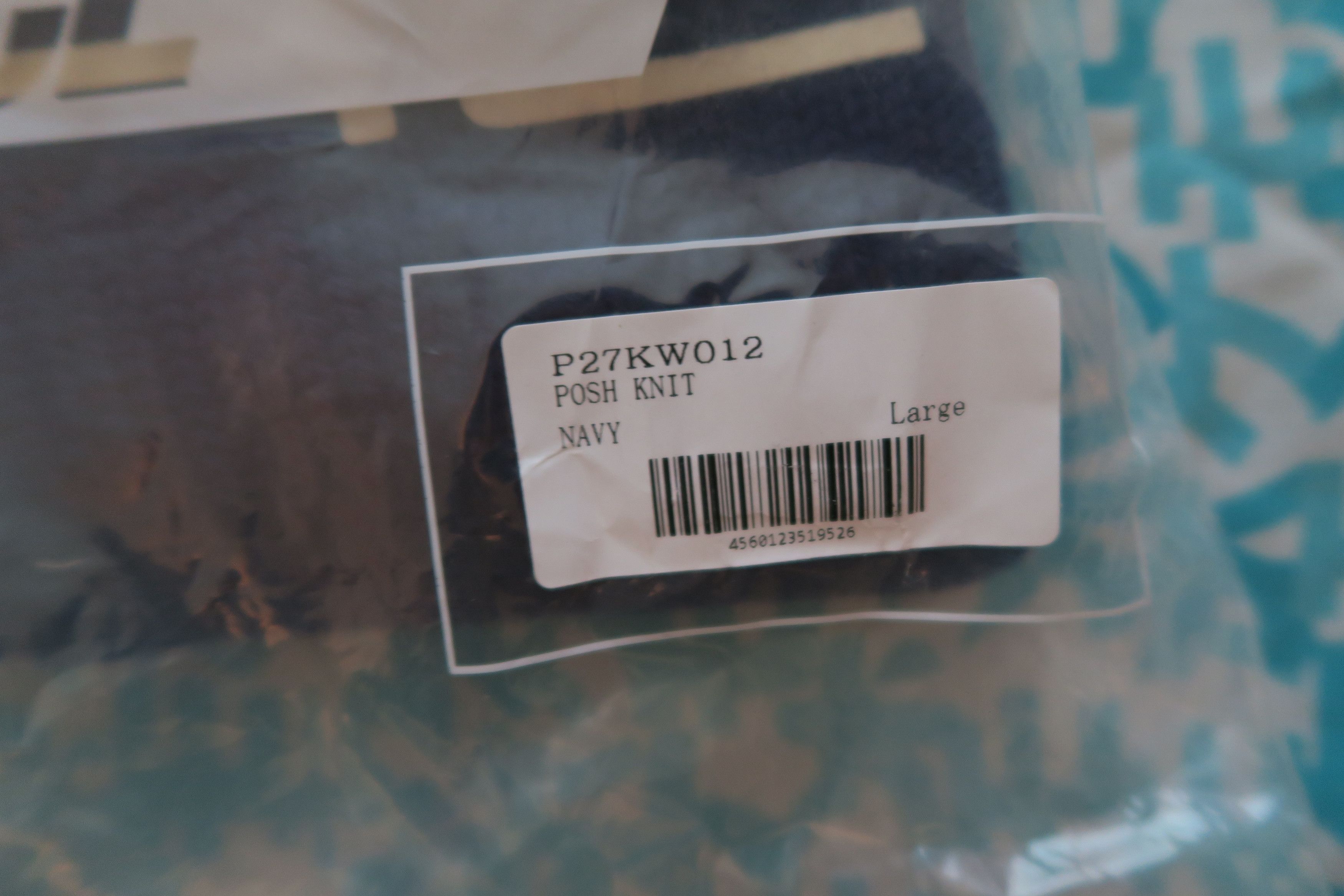 Palace Palace Posh Knit Navy Size Large Size US L / EU 52-54 / 3 - 4 Thumbnail