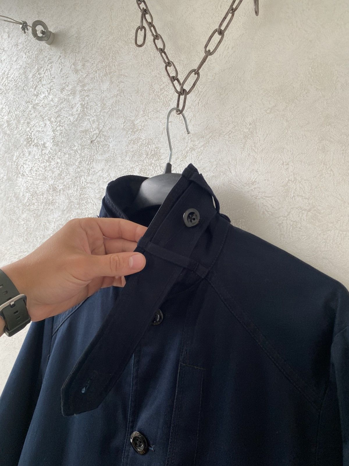 G-Star G-Star Raw Garber Navy Military Cotton Trench Coat Jacket Size US M / EU 48-50 / 2 - 11 Thumbnail