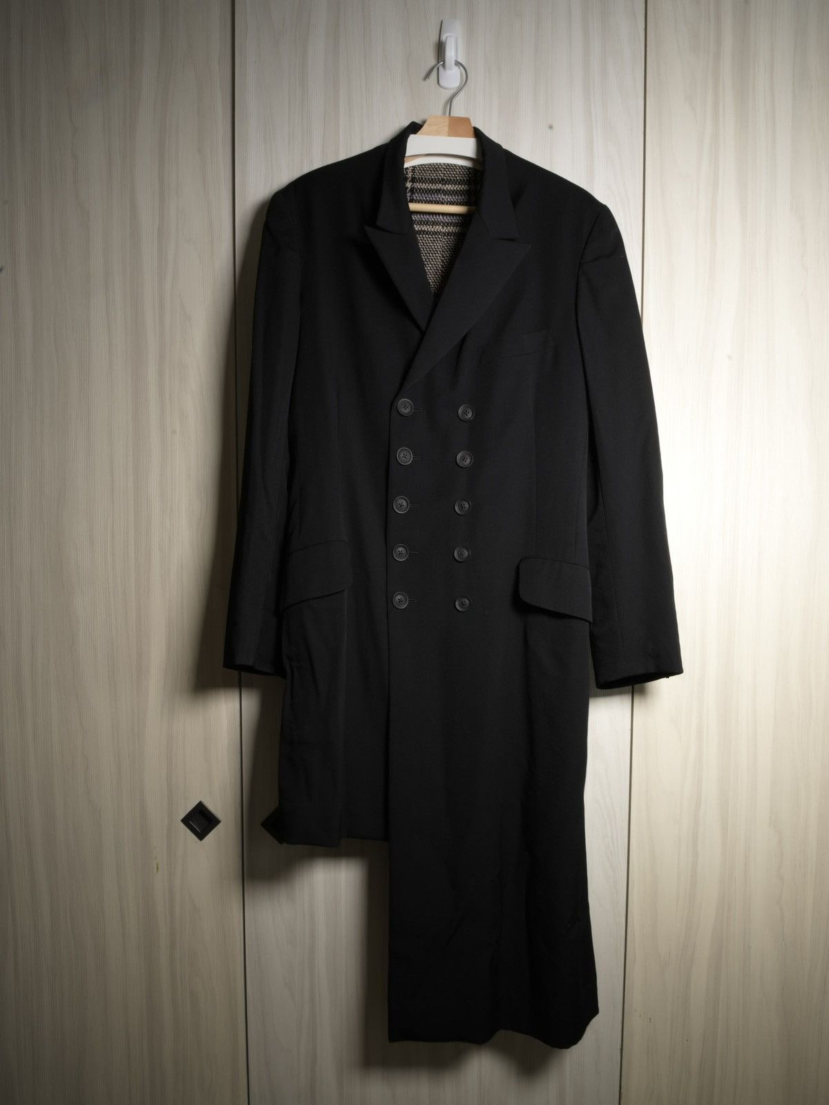 Yohji Yamamoto Yohji Yamamoto Pour Homme 20aw runway reversible jacket Size 48S - 2 Thumbnail