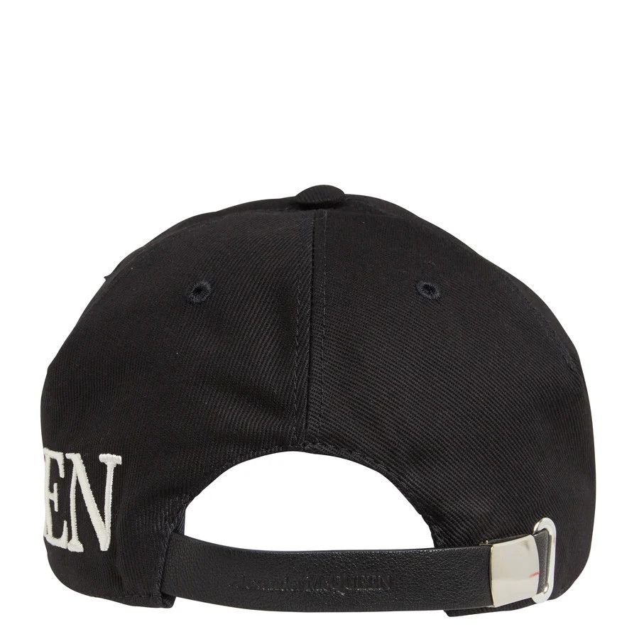 Alexander McQueen o1y1224 Size: S / (Cap & Hat) in Black Size ONE SIZE - 2 Thumbnail
