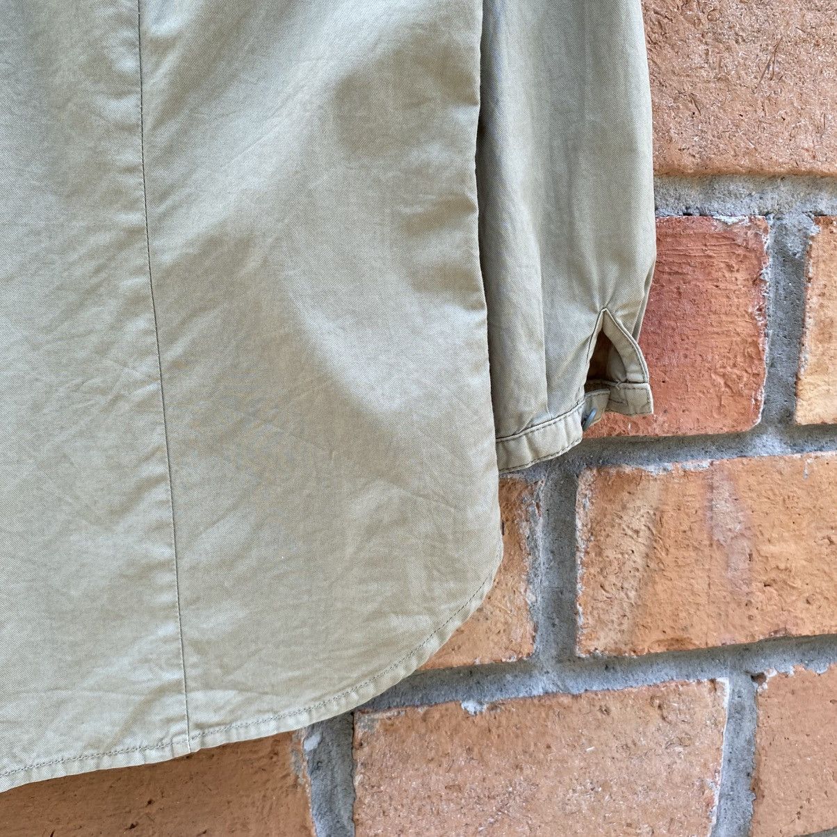 Polo Ralph Lauren POLO JEANS COMPANY Beige Button-Up Shirt with Epaulettes Size M / US 6-8 / IT 42-44 - 12 Thumbnail