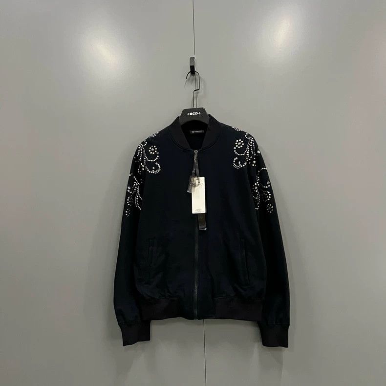 Versace Versace Willow nail letter logo jacket Size US L / EU 52-54 / 3 - 1 Thumbnail