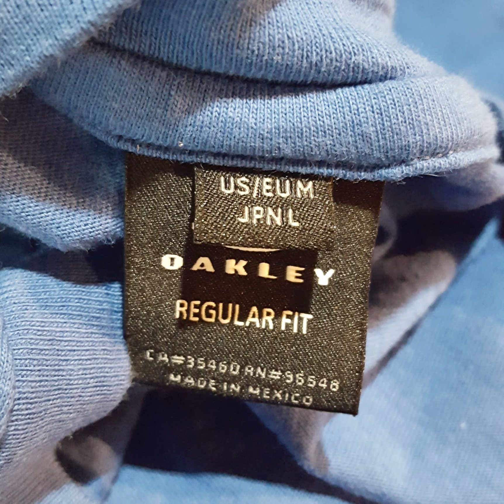 Oakley VINTAGE Oakley T-Shirt Men Medium Blue Retro 90s Outdoor Athletic Logo Cotton Size US M / EU 48-50 / 2 - 4 Thumbnail