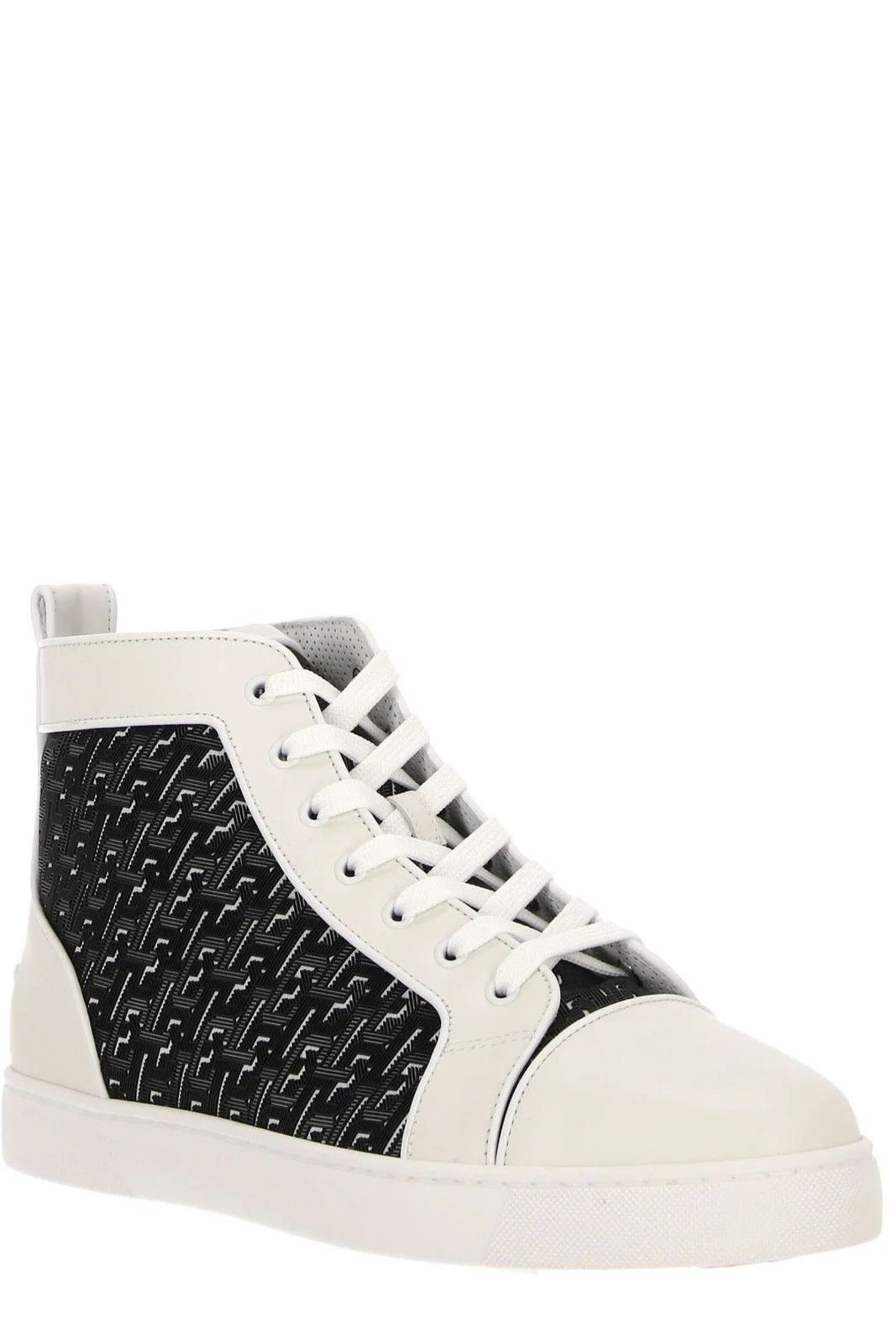 Christian Louboutin o1bcso1str1024 Sneaker in Black & White Size US 12 / EU 45 - 2 Thumbnail