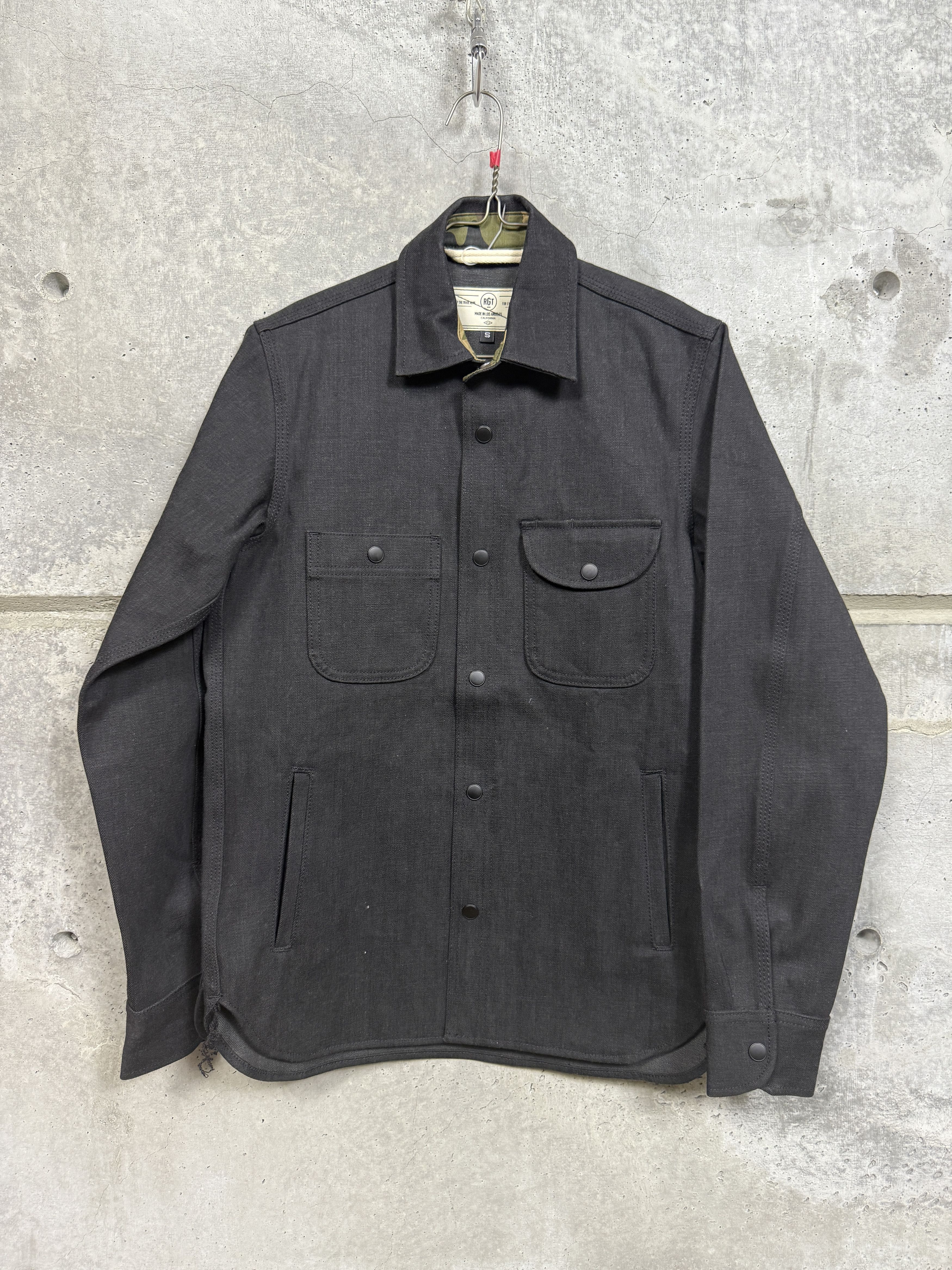 Rogue Territory Black Selvedge Stealth Service Shirt