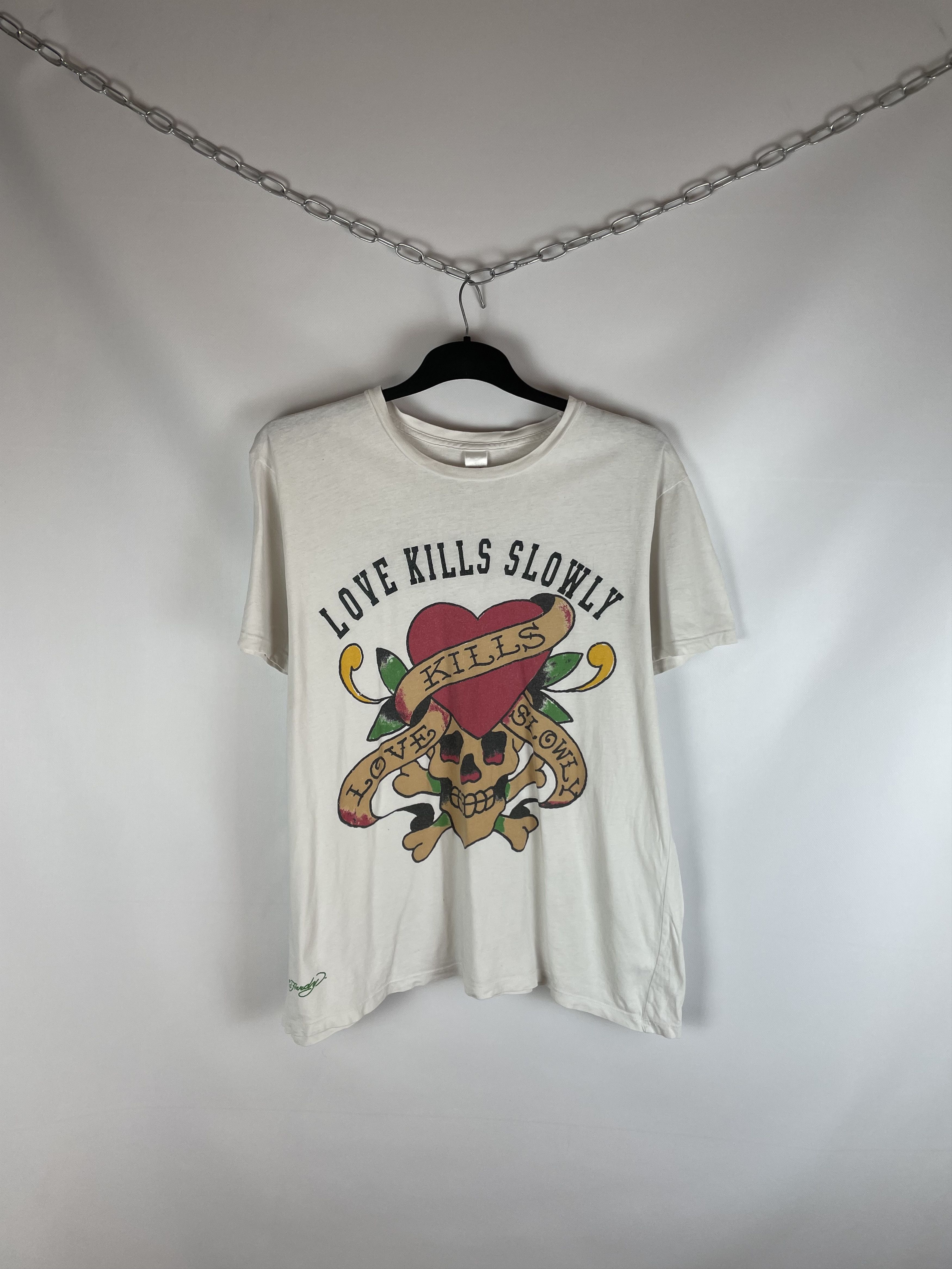 Ed Hardy Vintage Y2K Ed Hardy Tee Size US XL / EU 56 / 4 - 1 Thumbnail