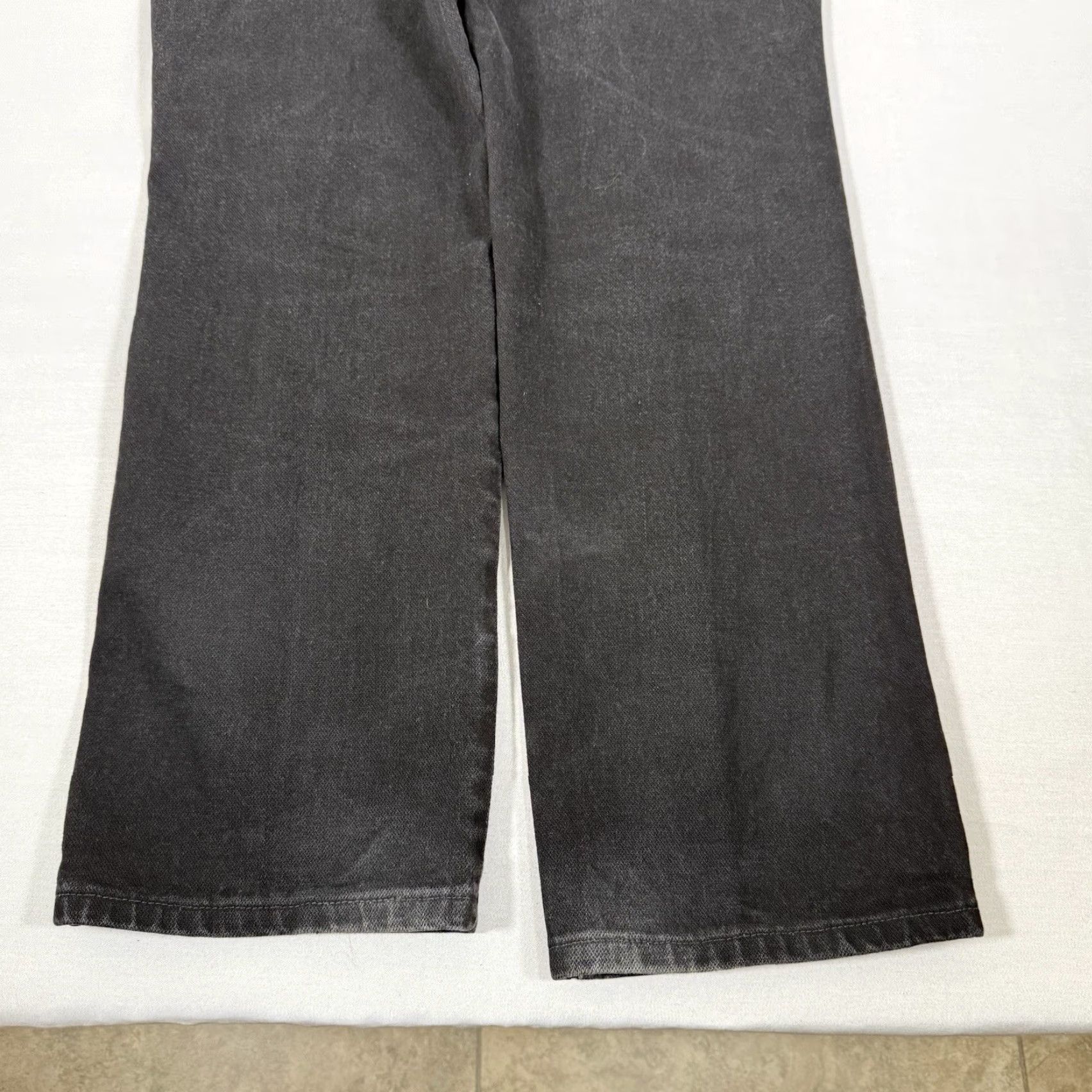 Wrangler Wrangler Jeans Men 36x30 Black 936 Slim Straight Denim Pants Western Work Cowboy Size US 36 / EU 52 - 6 Thumbnail