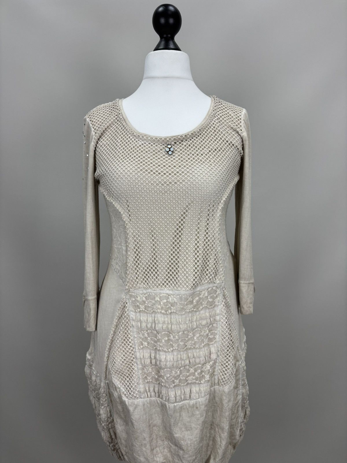 Elisa Cavaletti Womens dresses Elisa Cavaletti Size M Color Gray Size M / US 6-8 / IT 42-44 - 2 Thumbnail