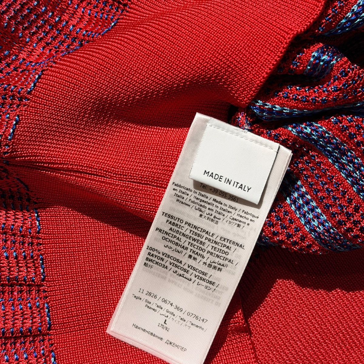 Salvatore Ferragamo Mesh woven polo Size US L / EU 52-54 / 3 - 3 Thumbnail