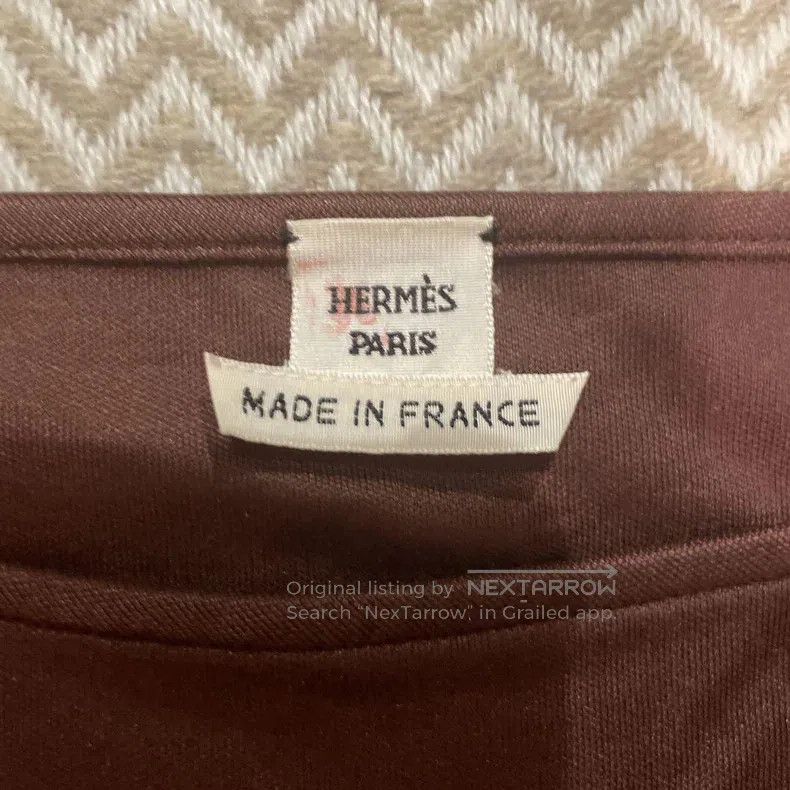 Hermes Hermes Brown Sleeveless Corset Size XS / US 0-2 / IT 36-38 - 2 Thumbnail