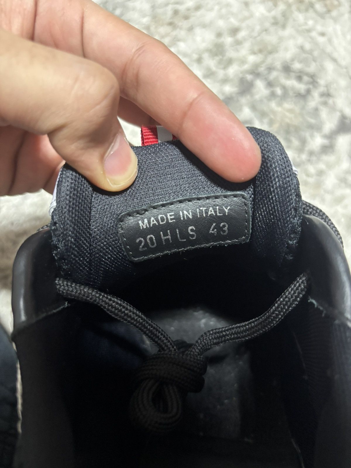 Dior Dior B22 Sneakers White Black Red – Size EU 43 (US 10) Size US 10 / EU 43 - 5 Thumbnail