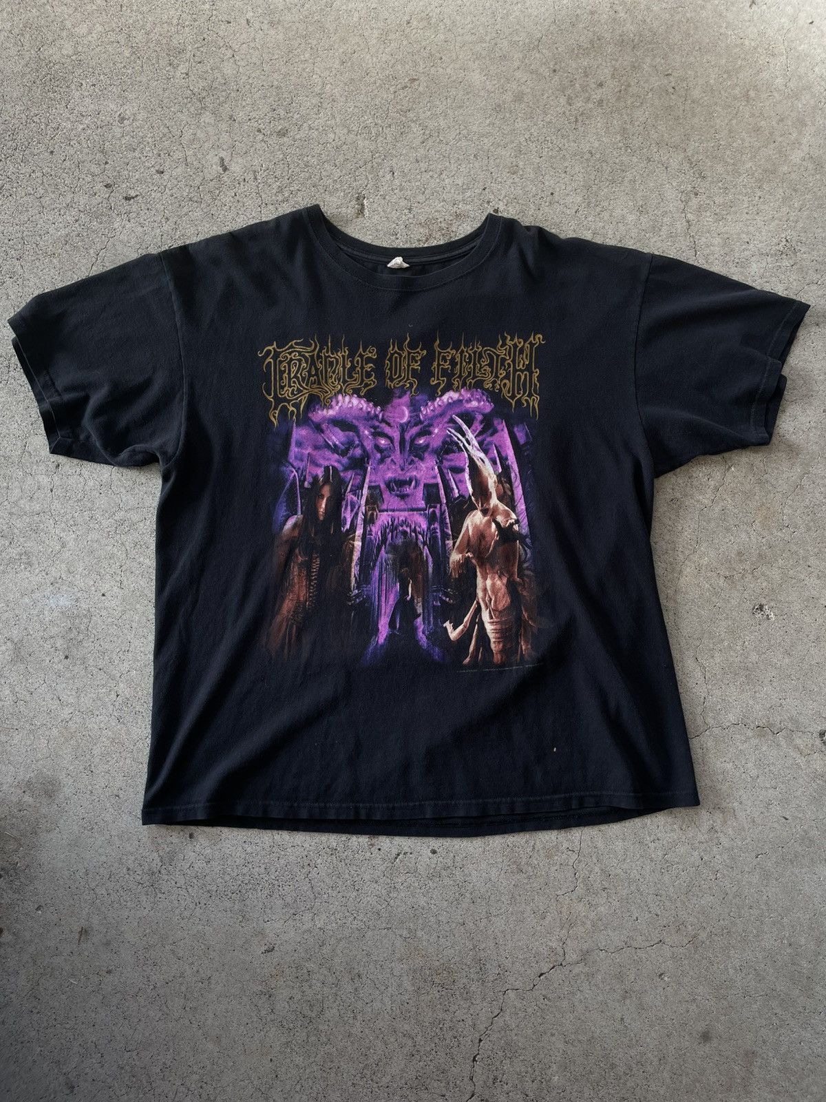 Band Tees Vintage Cradle Of Filth T-shirt Size US XL / EU 56 / 4 - 1 Thumbnail