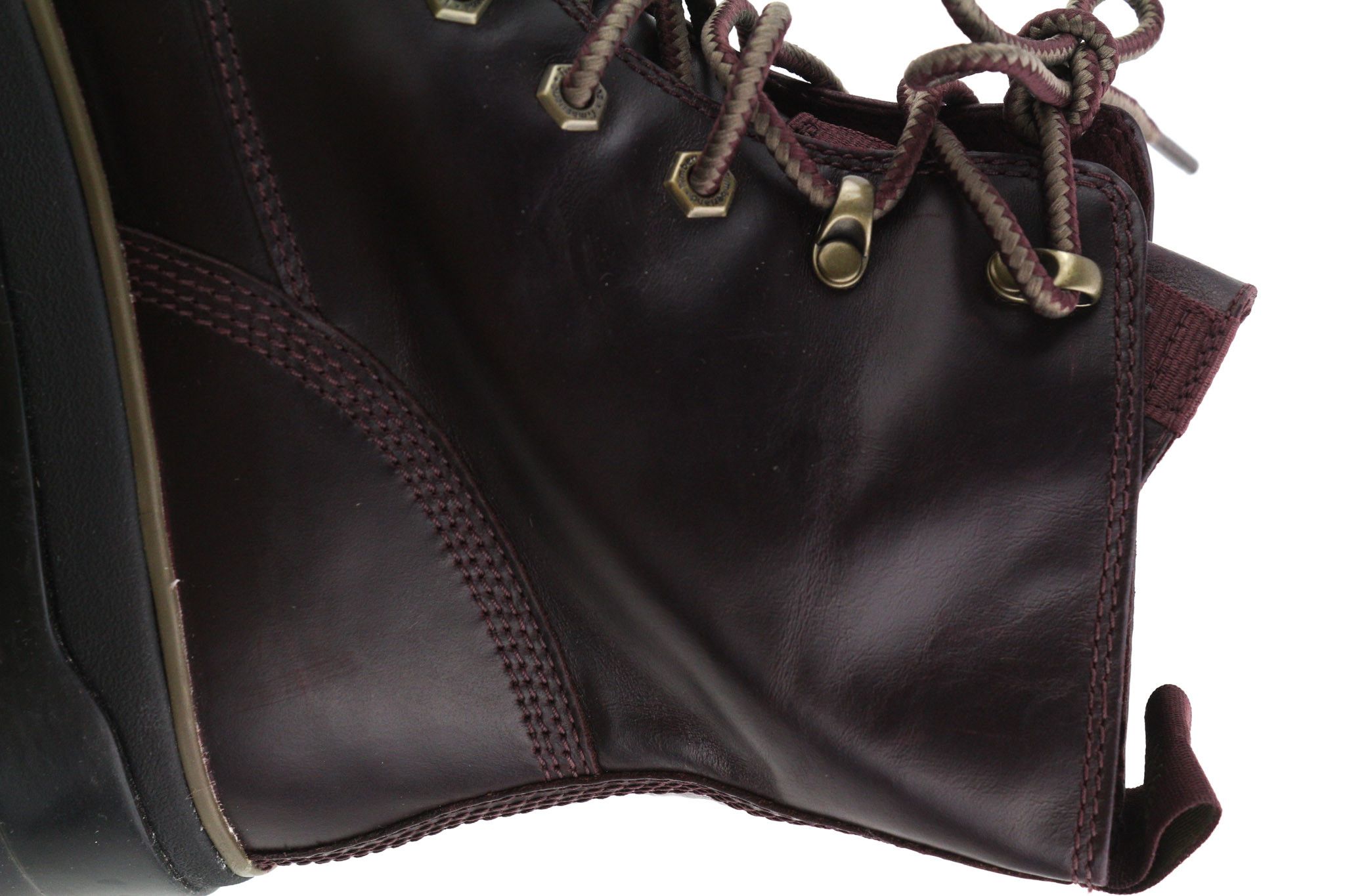 Timberland A2F7G UK7/7.5 Dark Leather Mid Top Lace Shoes 82398 Size US 9.5 / IT 39.5 - 16 Thumbnail