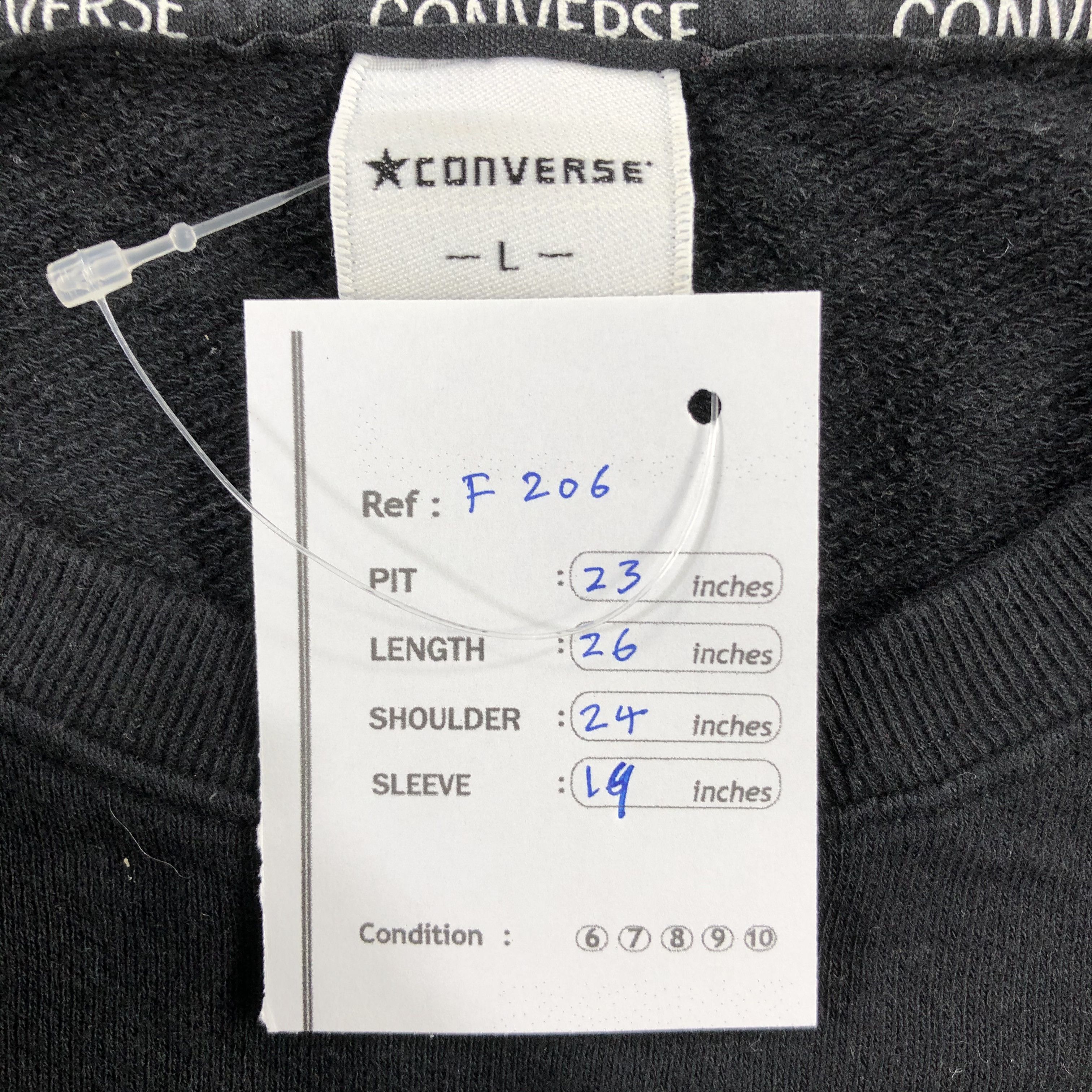 Converse Converse Two Tone Crewneck Sweatshirt F206 Size US L / EU 52-54 / 3 - 7 Thumbnail