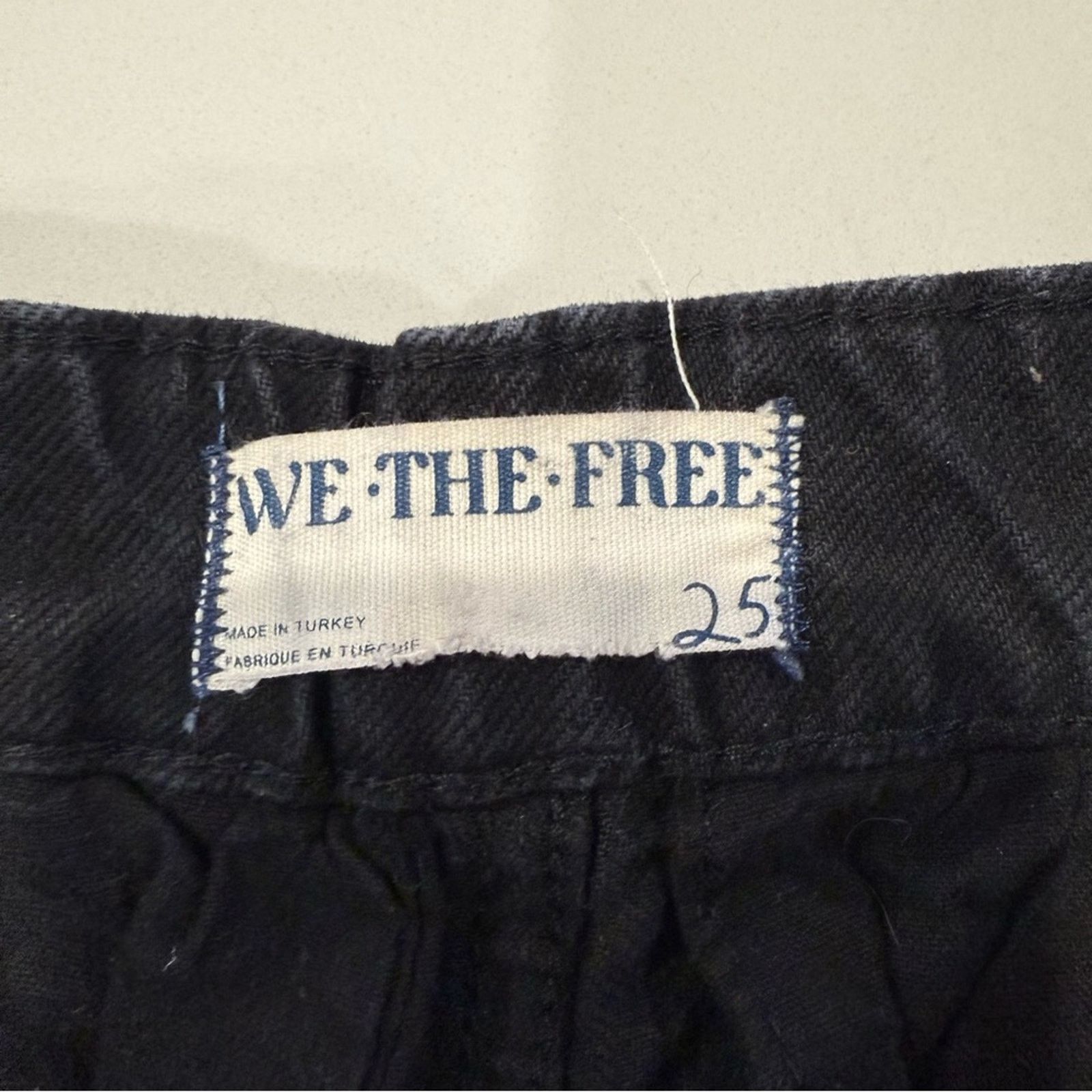 Free People We The Free Free People Marx Slouchy Cargo Jeans Womens 25 Size 25" / US 0 / IT 36 - 5 Thumbnail