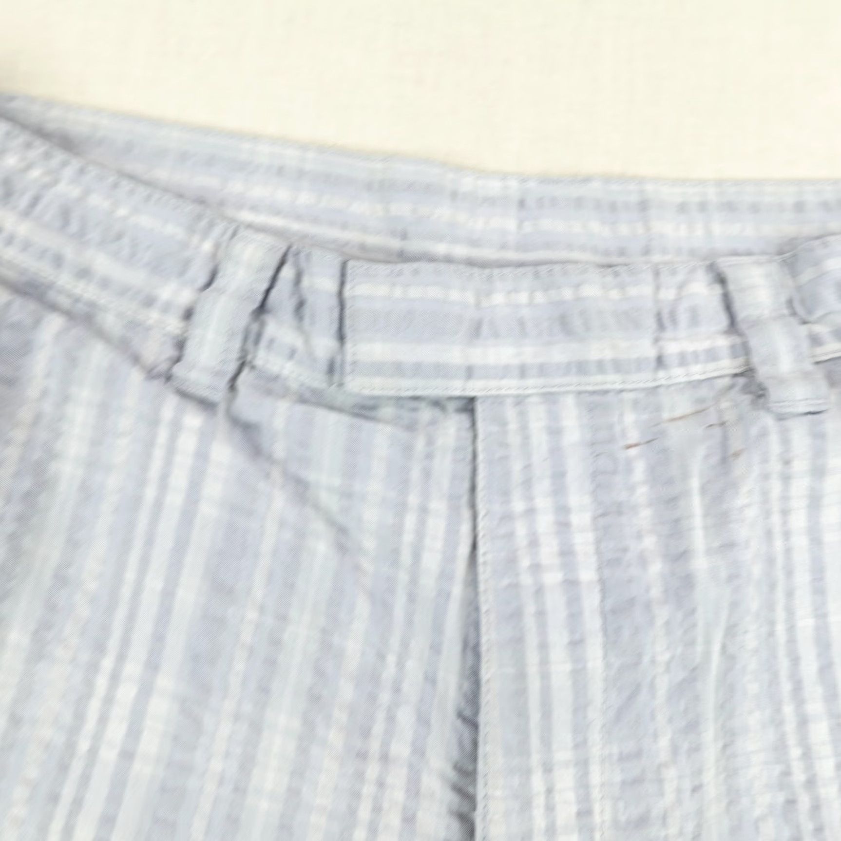 Patagonia Patagonia Shorts Mens 32 Blue Plaid Chino Casual Travel Workwear Cotton Polyester Breathable Pockets Logo Regular 8 in Inseam Mens Size US 33 - 2 Thumbnail