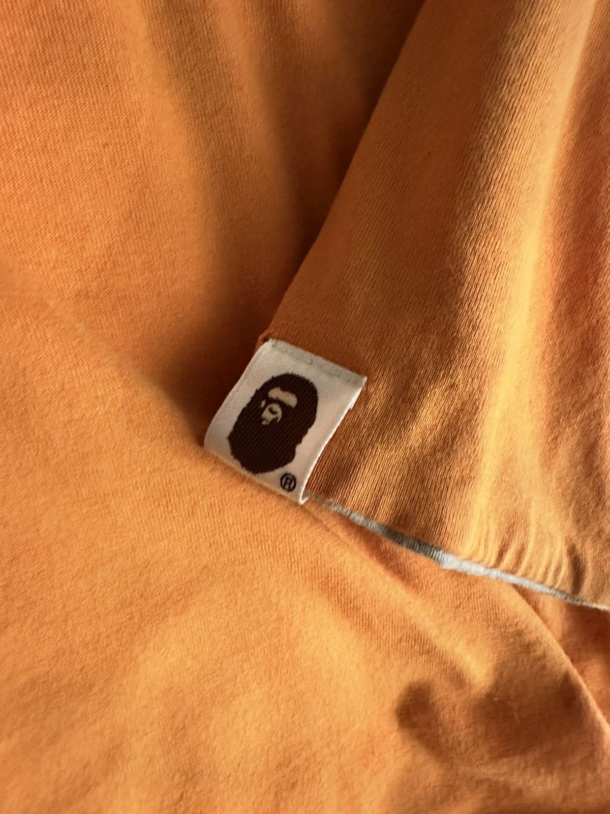 Bape × Nigo Reversible Bape “Sta” Long Sleeve, Orange “A Bathing Ape” XL Size US XL / EU 56 / 4 - 4 Thumbnail