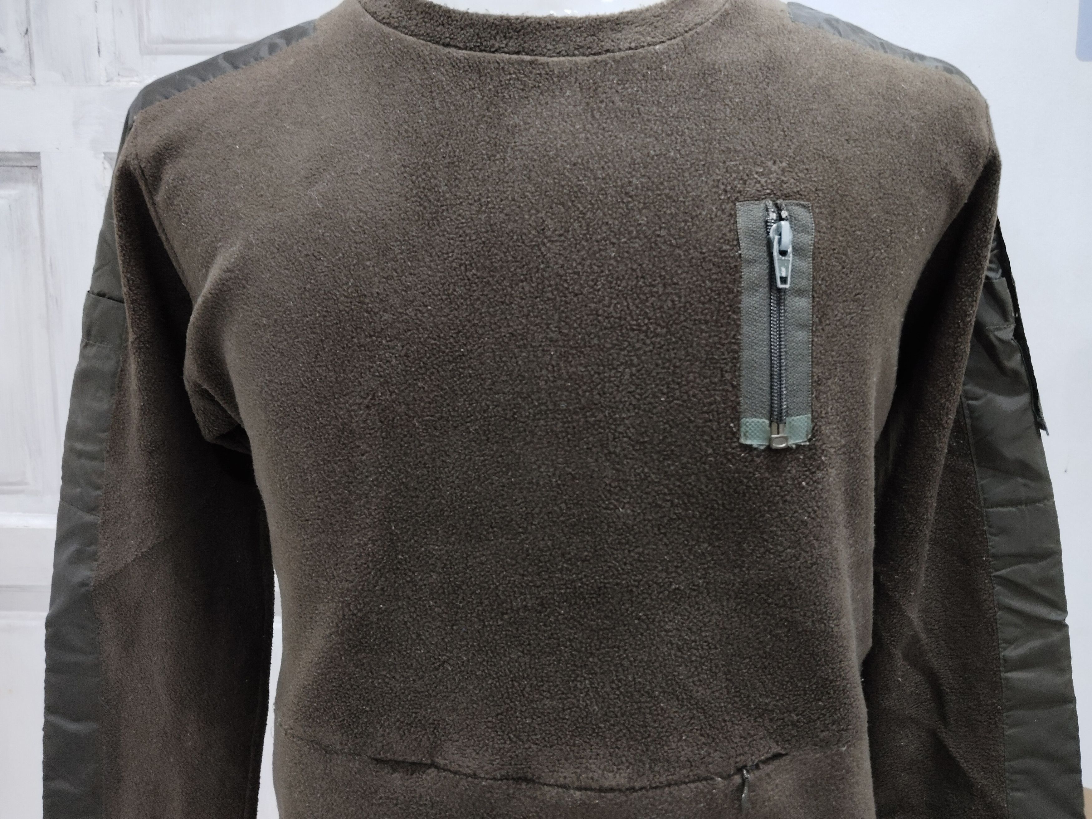 If Six Was Nine × Japanese Brand × PPFM Vintage PPFM Fleece Pocket Sweatshirt Size US S / EU 44-46 / 1 - 4 Thumbnail