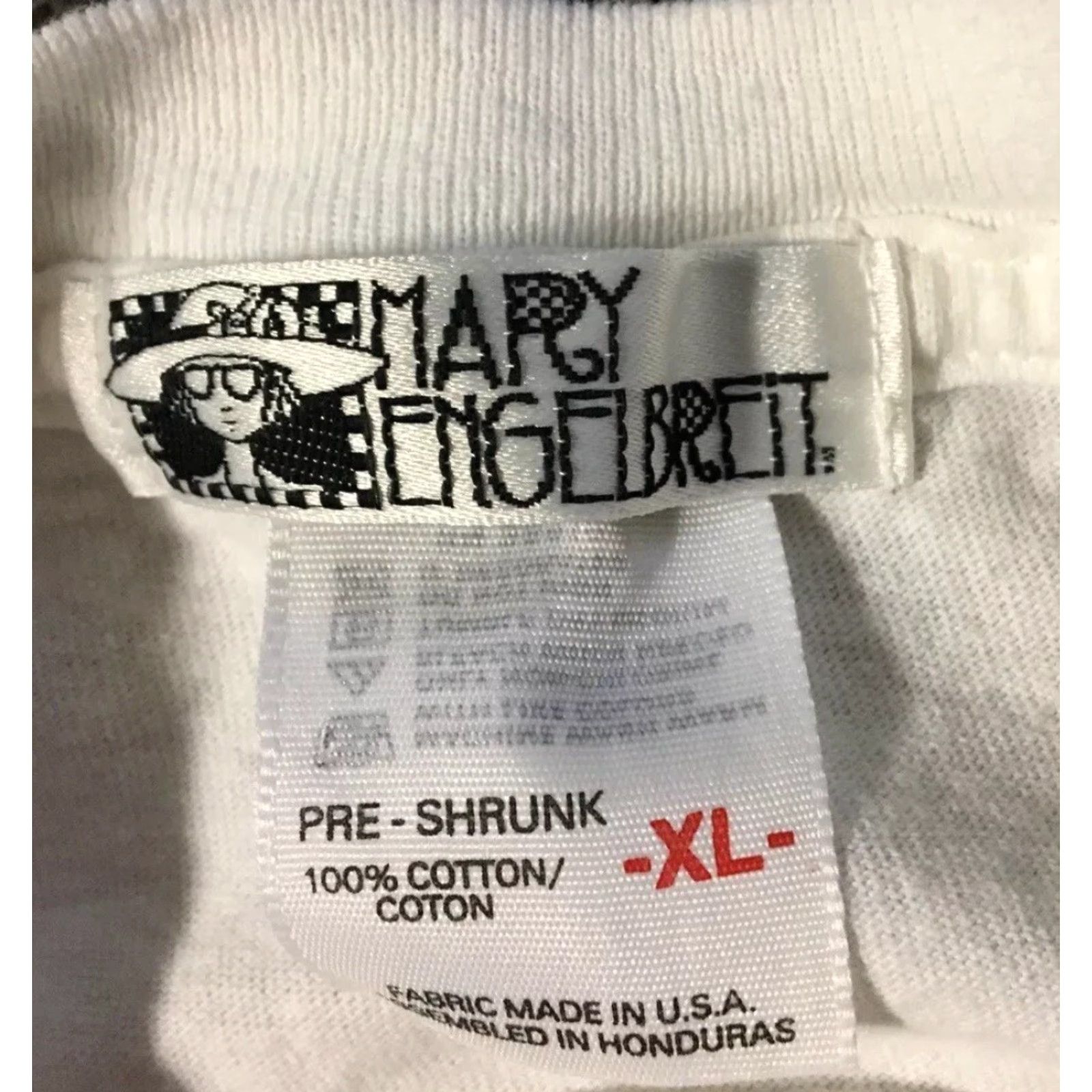 Vintage Vtg Mary Engelbreit Believe Shirt XL Christmas Santa Claus Art Funny Grunge 90s Size US XL / EU 56 / 4 - 5 Thumbnail