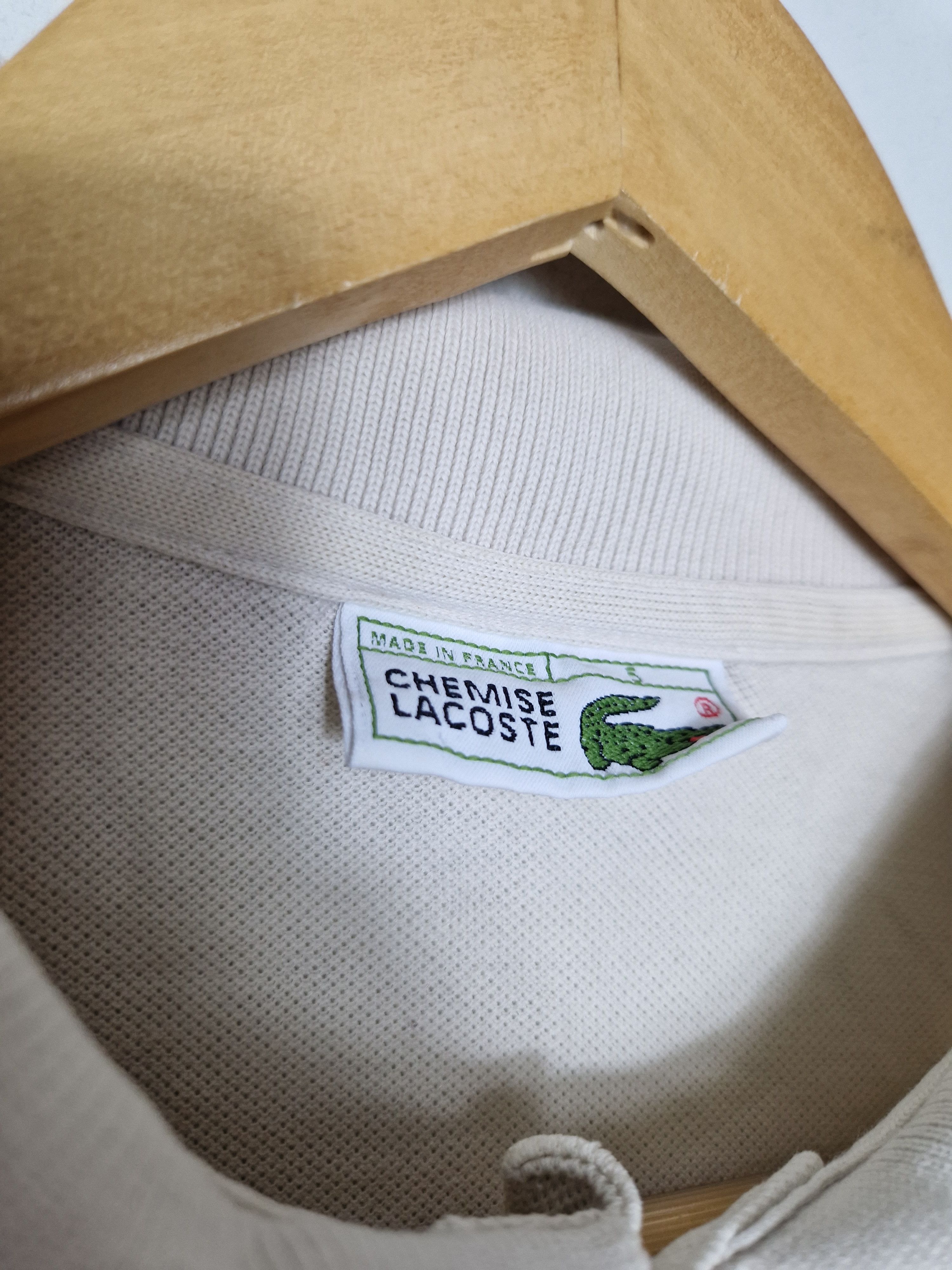 Lacoste Lacoste made in France vintage polo tee Size US XL / EU 56 / 4 - 6 Thumbnail