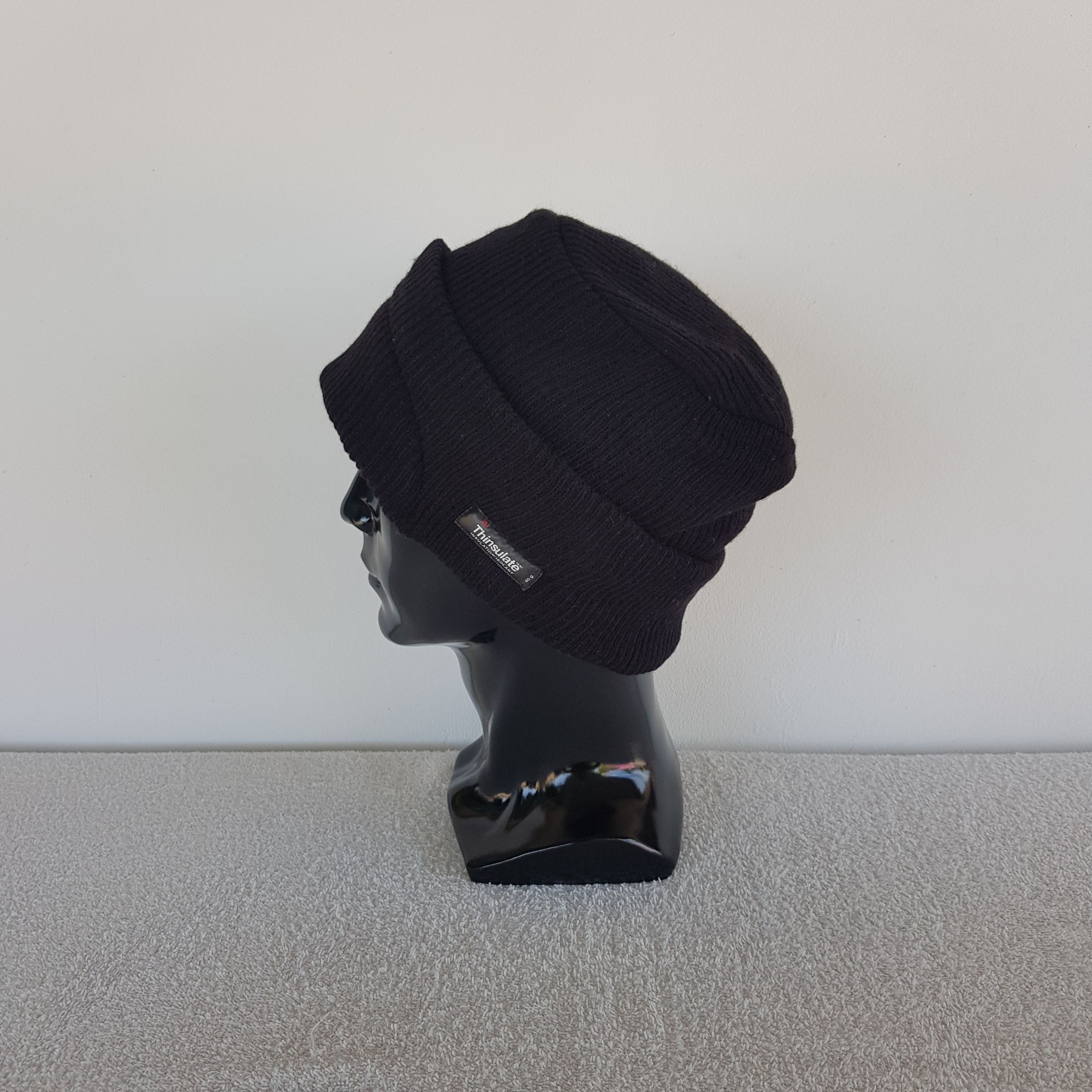 Japanese Brand Vintage Thinsulate 3M Insulator Beanie Knit Snow Caps Hats. Size ONE SIZE - 4 Thumbnail
