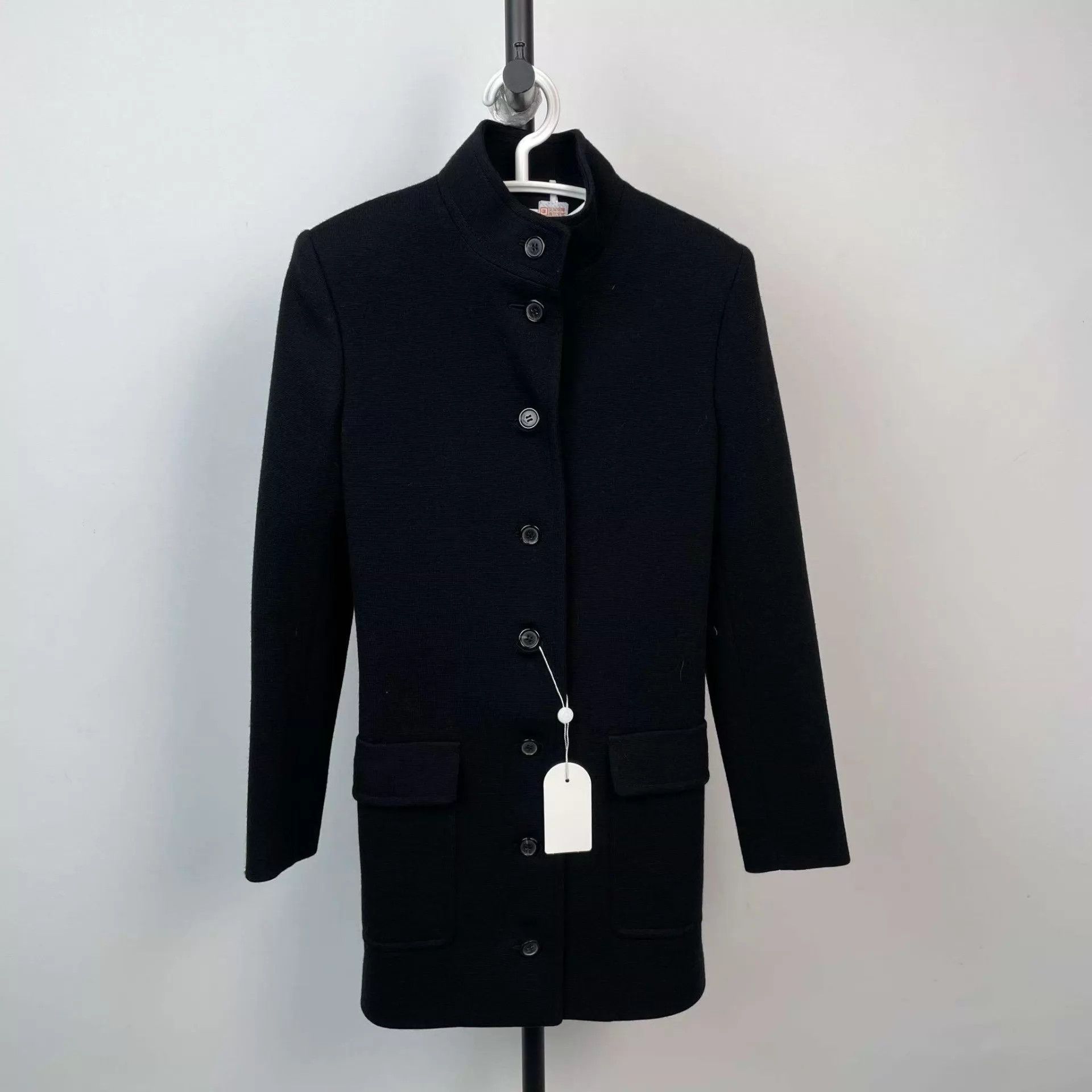 Saint Laurent Paris YSL putty overcoat Size XS / US 0-2 / IT 36-38 - 1 Thumbnail