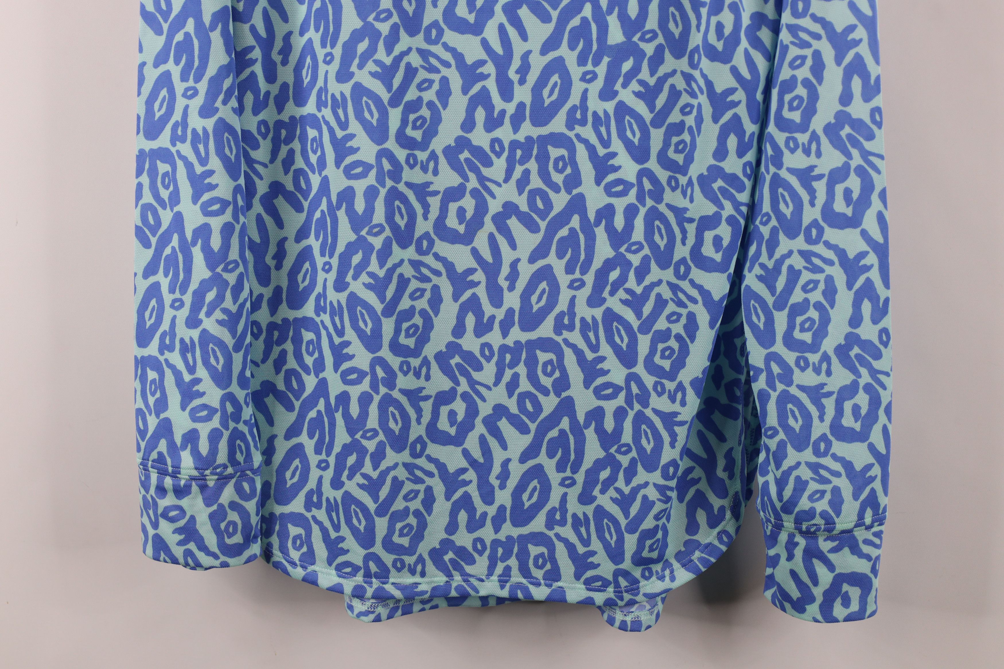 Vintage HiHo Lightweight Knit Long Sleeve Beach T-Shirt Polyester Size L / US 10 / IT 46 - 3 Thumbnail