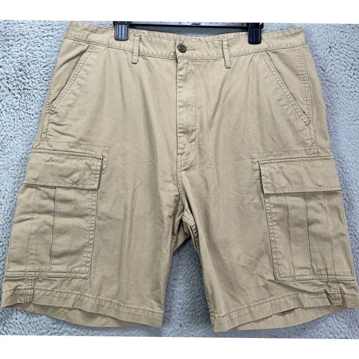 Levi's Levi's Cargo Shorts Men 38 Tan 100% Cotton Flat Front Pockets Outdoor Size US 38 / EU 54 - 2 Thumbnail