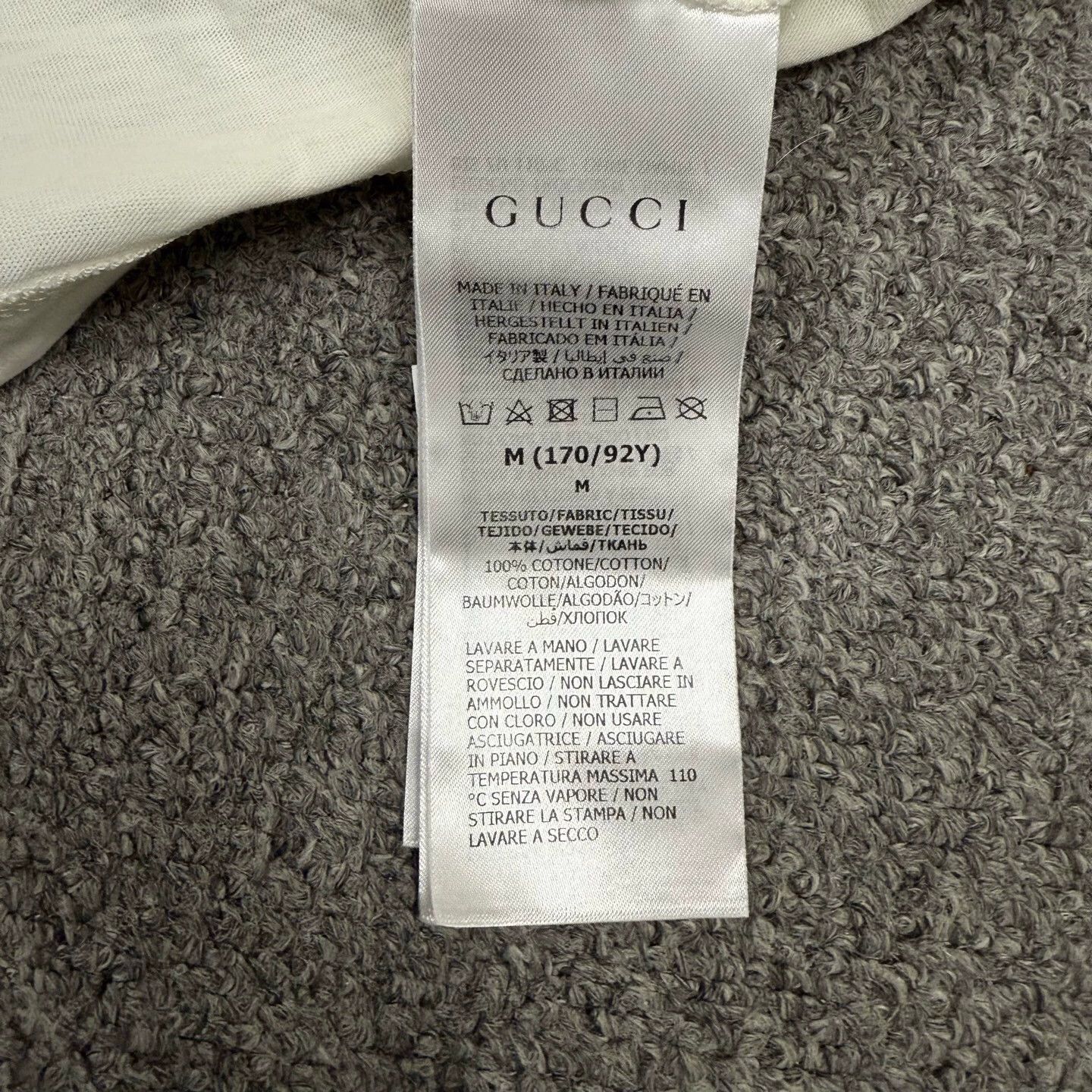 Gucci Gucci white color heart short-sleeve tee M Size M / US 6-8 / IT 42-44 - 4 Thumbnail