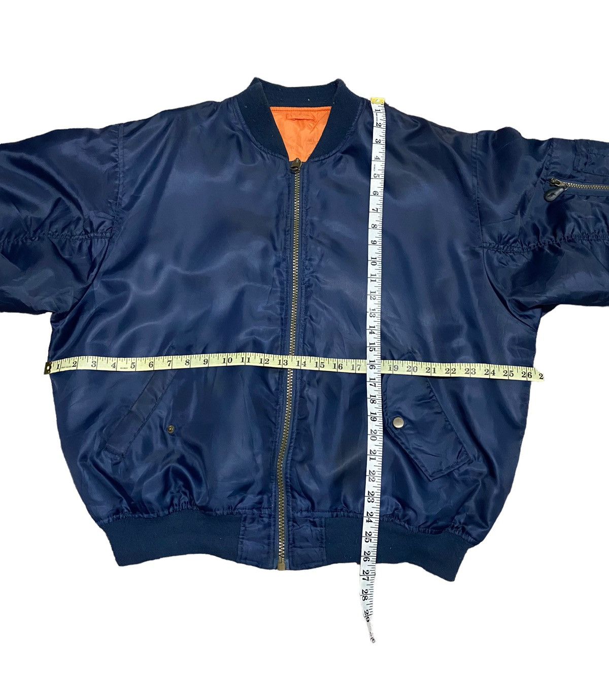 Vintage Vintage MA-1 flight bomber jacket Size US XL / EU 56 / 4 - 20 Thumbnail