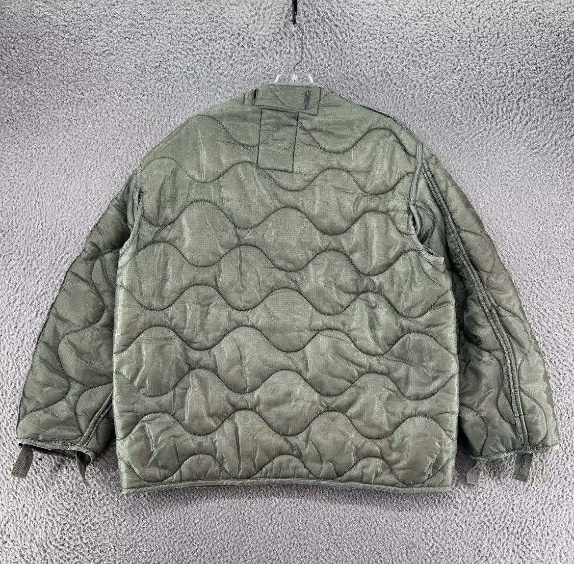 Vintage 90s Military Quilted Puffer Size US M / EU 48-50 / 2 - 2 Thumbnail