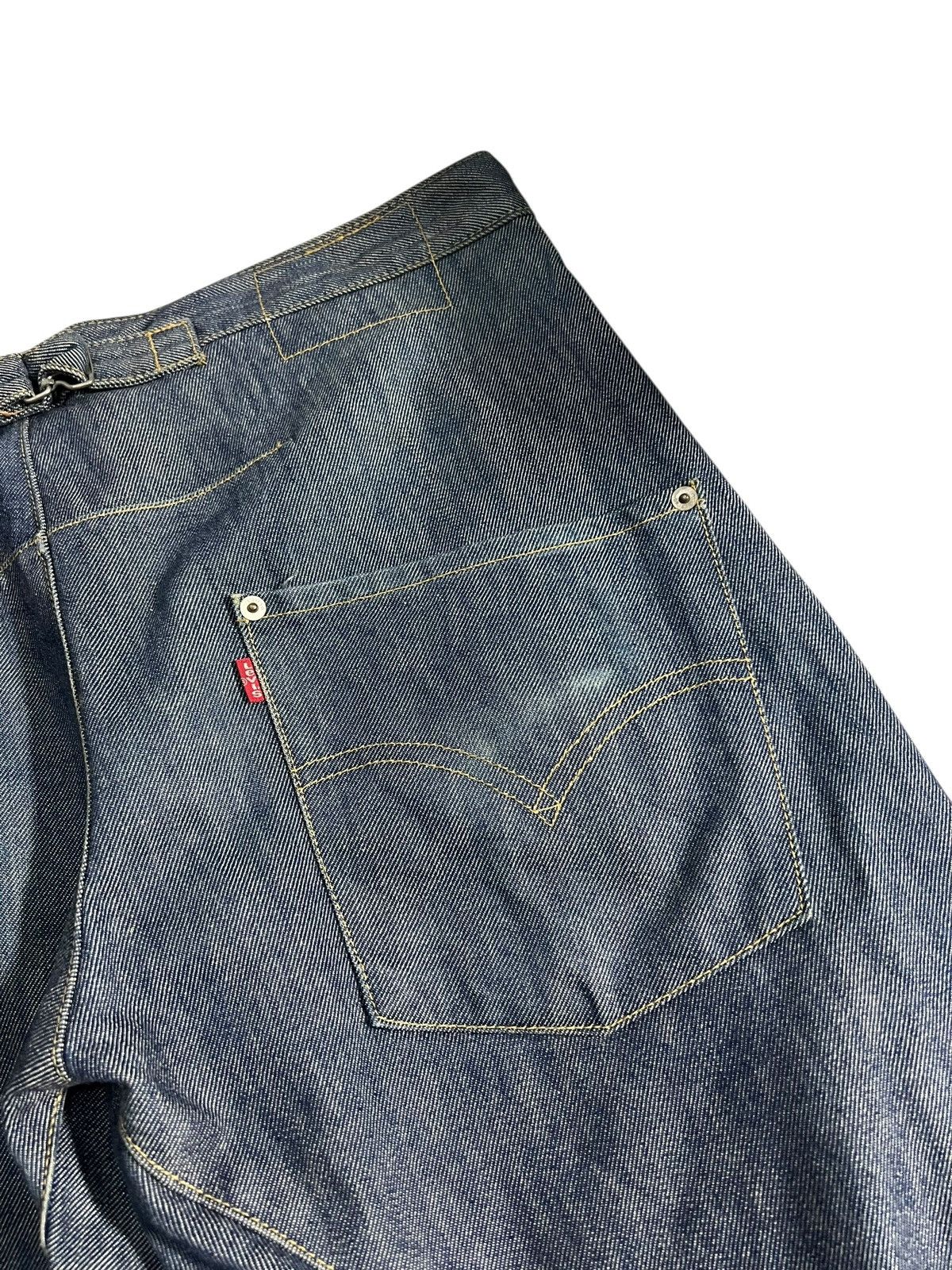 Levi's Vintage Levis Engineered Backle Back Jean Size US 35 - 16 Thumbnail