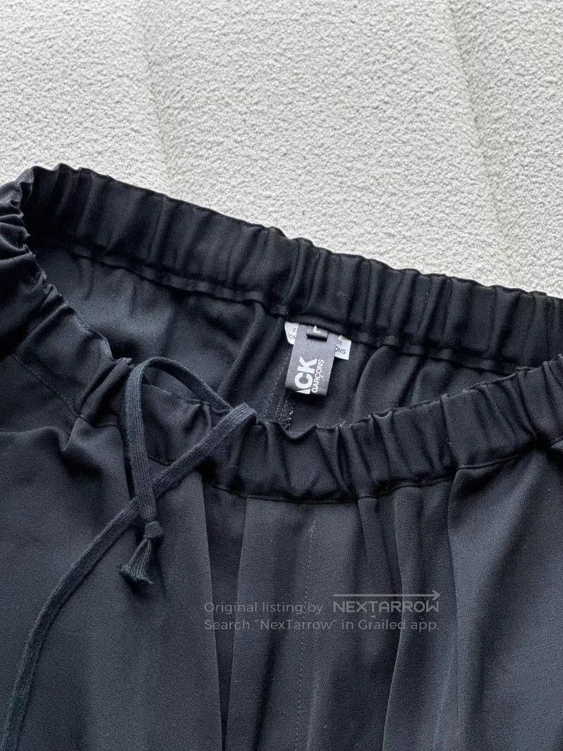 Comme des Garcons COMME DES GARCONS Black Casual Mid-Length Pants. Size US 32 / EU 48 - 4 Thumbnail