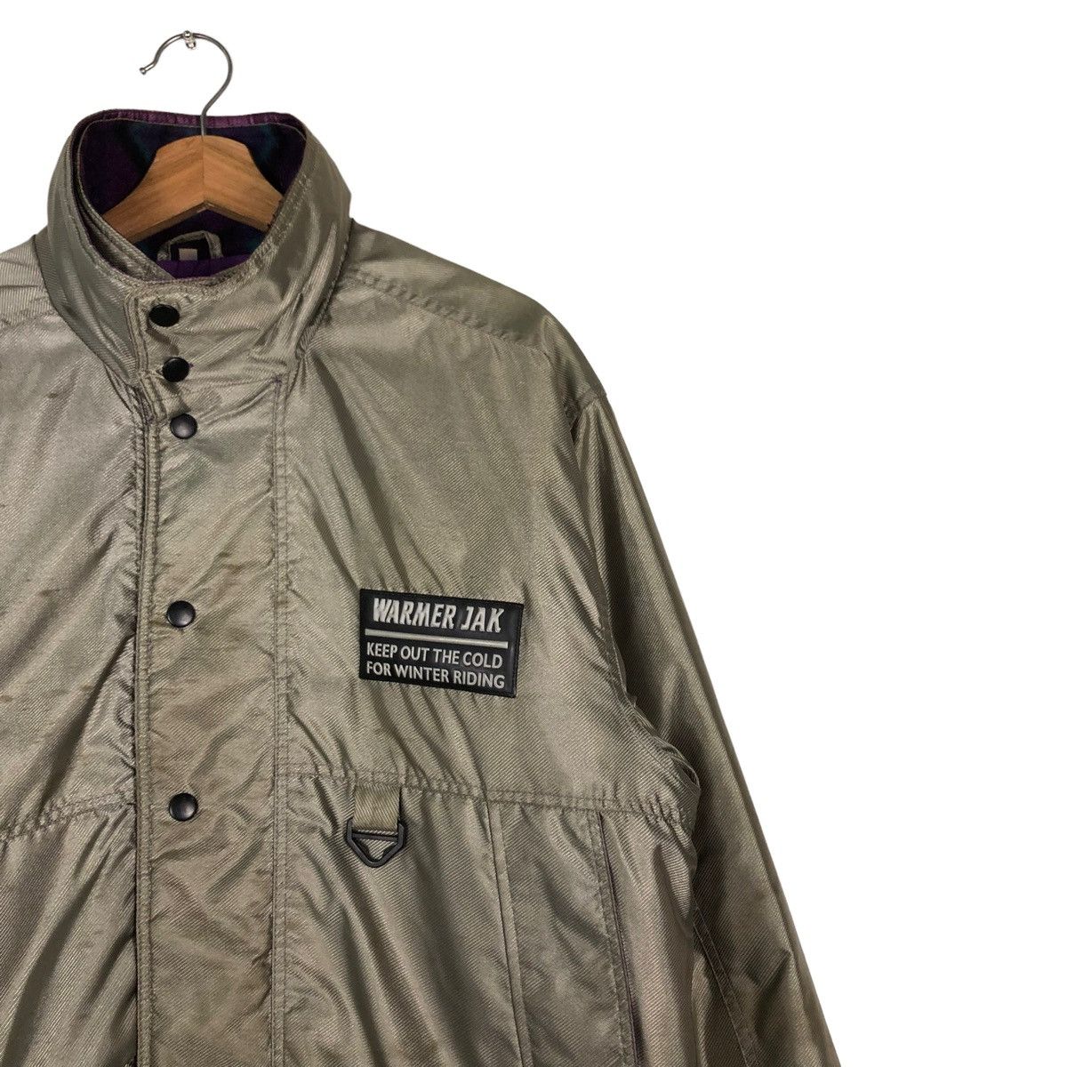 Japanese Brand 🔥VINTAGE SKI BOMBER JACKET WARMER JAK JAPAN ISSEY MIYAKE Size US M / EU 48-50 / 2 - 6 Thumbnail