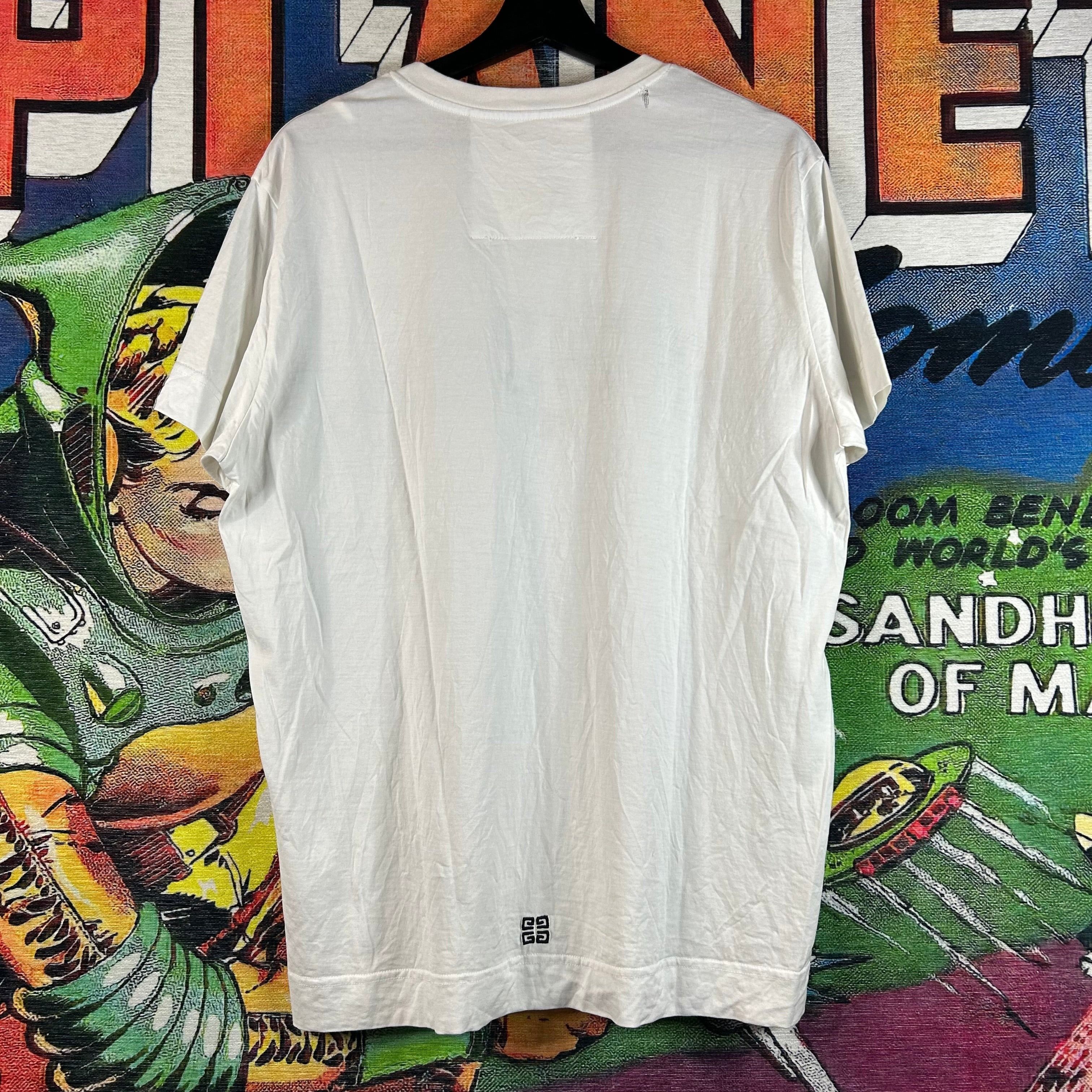 Givenchy Givenchy College Embroidered Logo Tee Size S Size US S / EU 44-46 / 1 - 2 Thumbnail