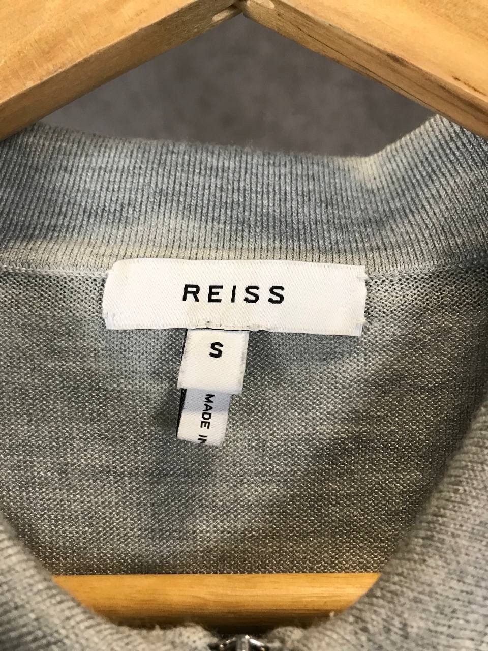 Reiss Reiss wool polo tee Size US S / EU 44-46 / 1 - 3 Thumbnail